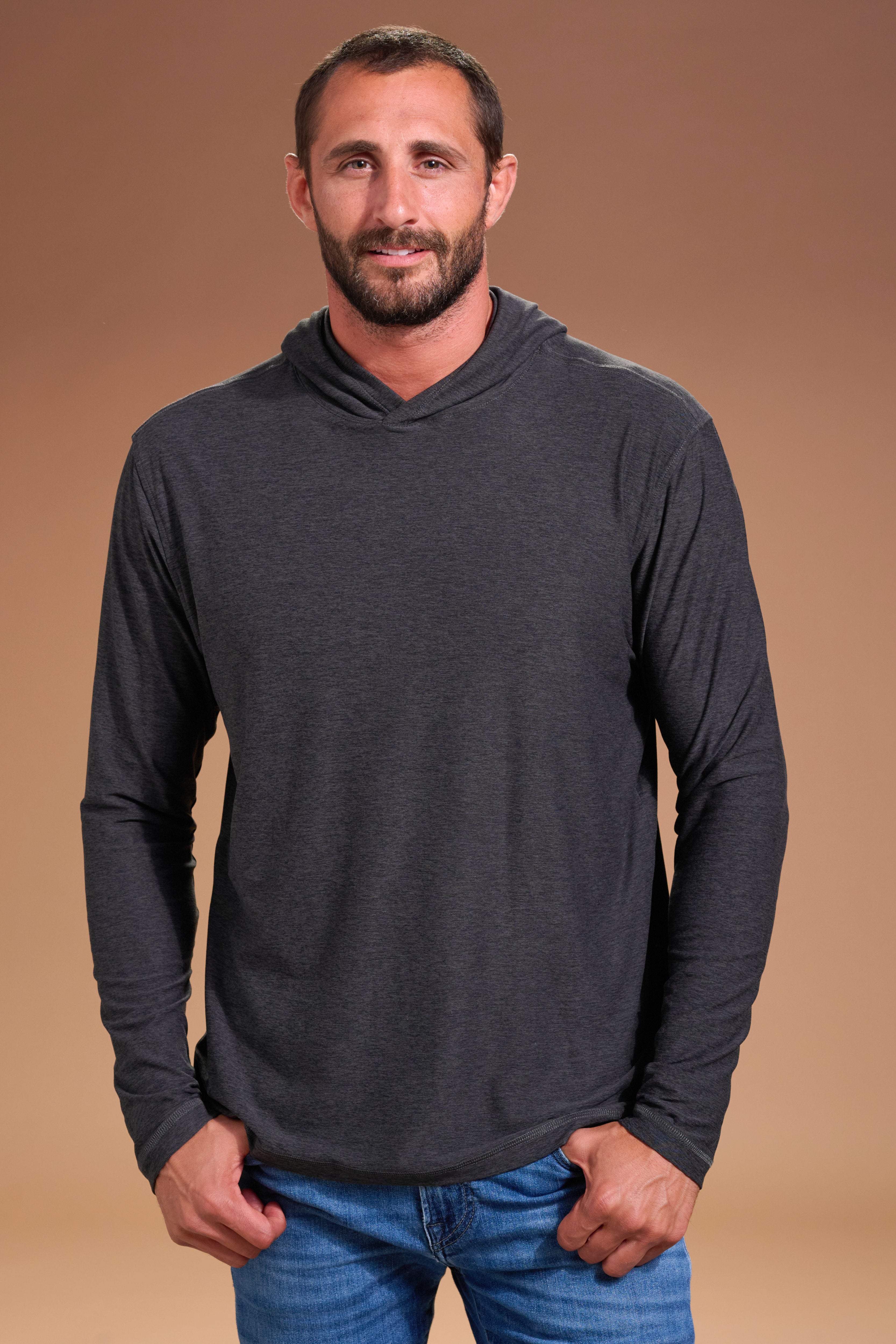 Darn Nice Lightweight Hoodie #color_charcoal