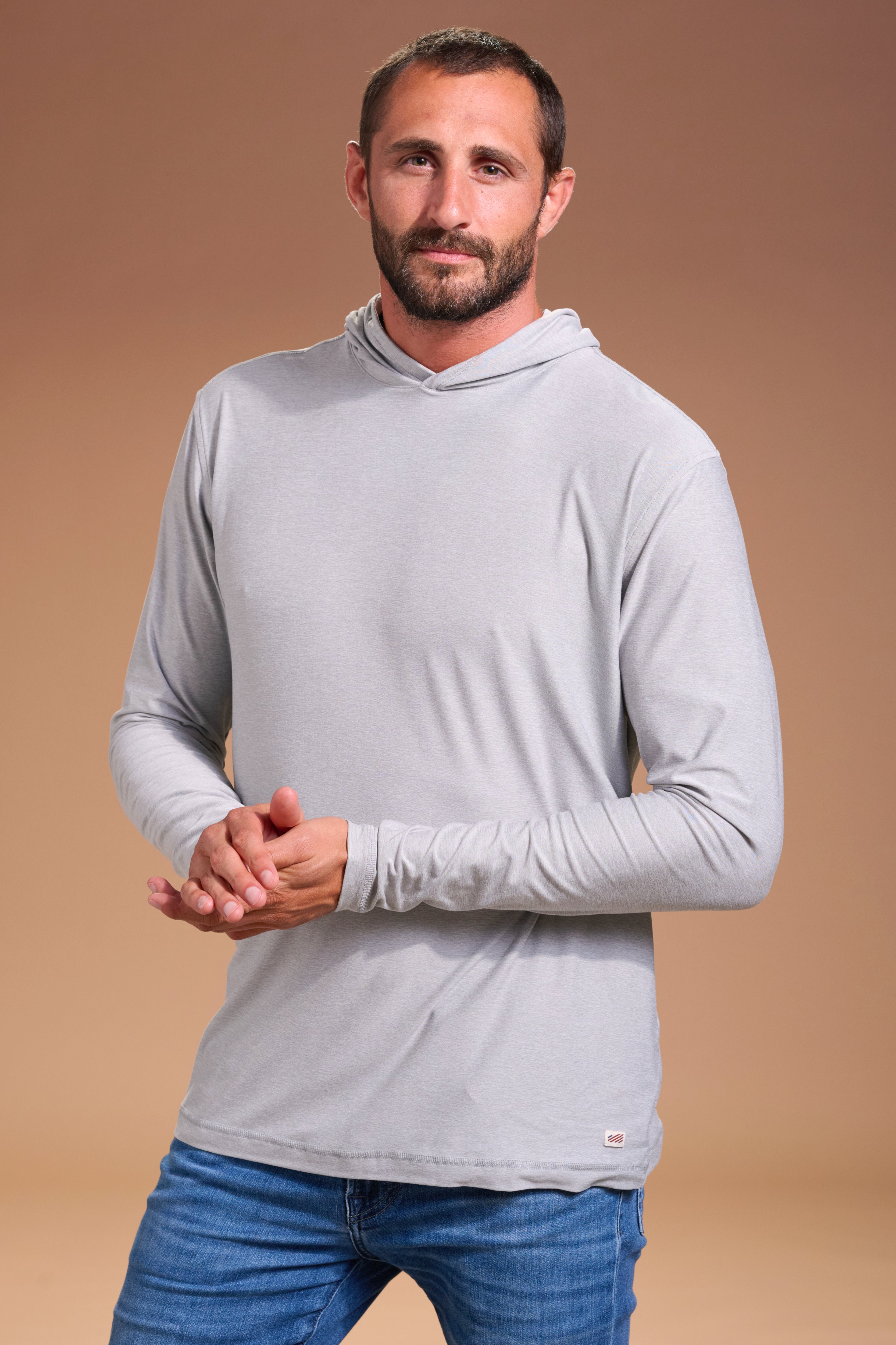 Darn Nice Lightweight Hoodie #color_platinum