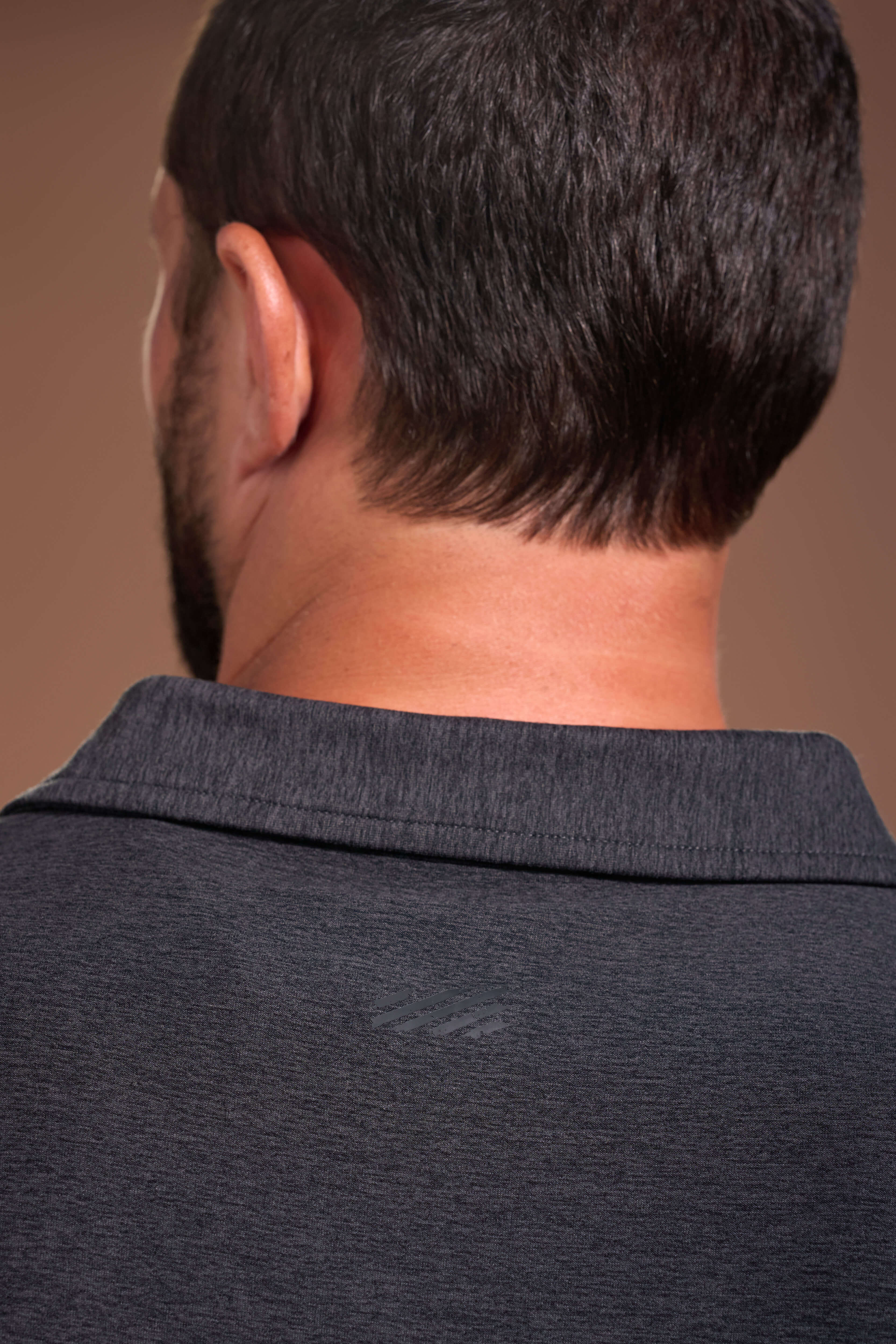 DARN NICE Polo Mens Charcoal Signature #color_charcoal