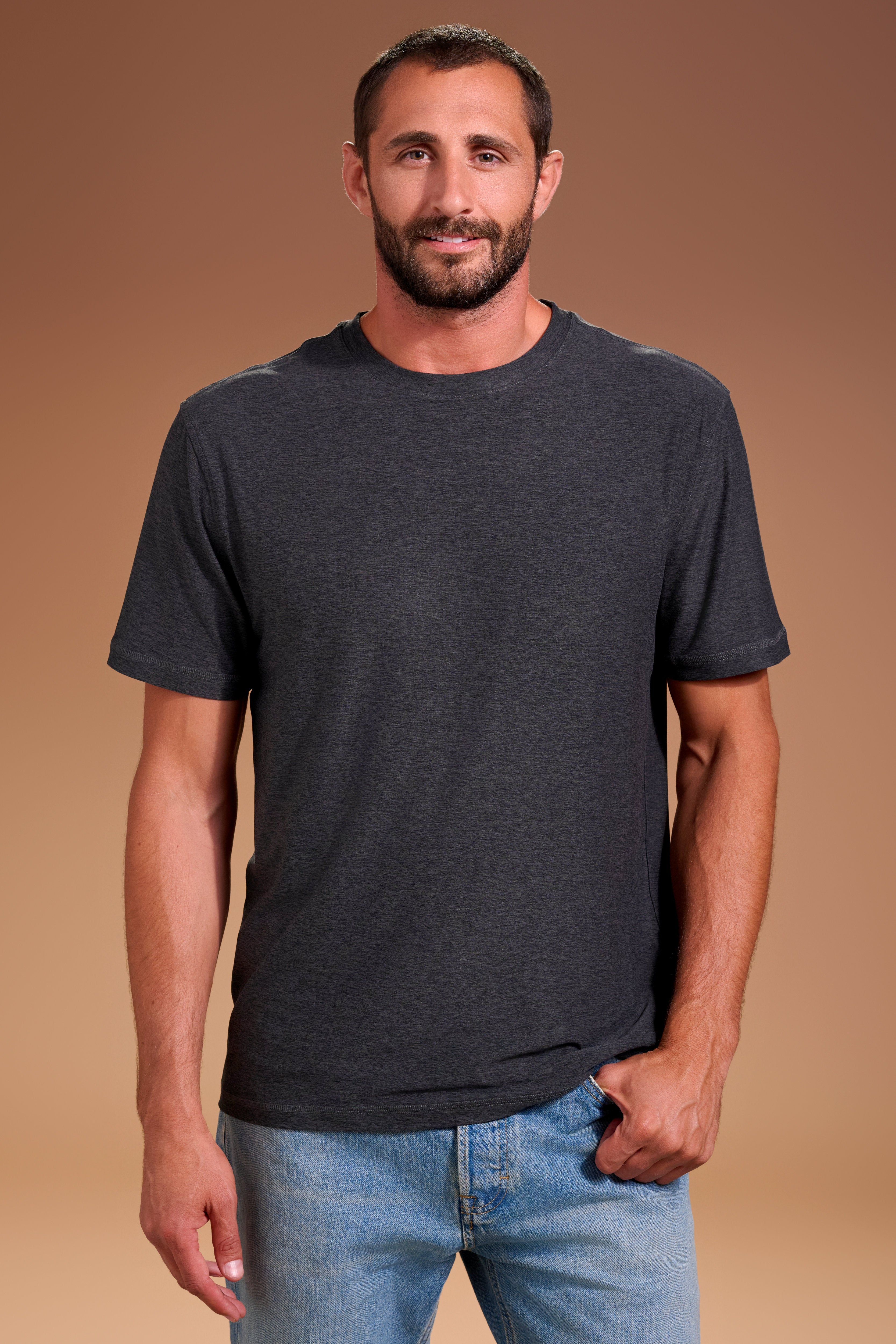 Darn Nice T-Shirt Mens #color_charcoal