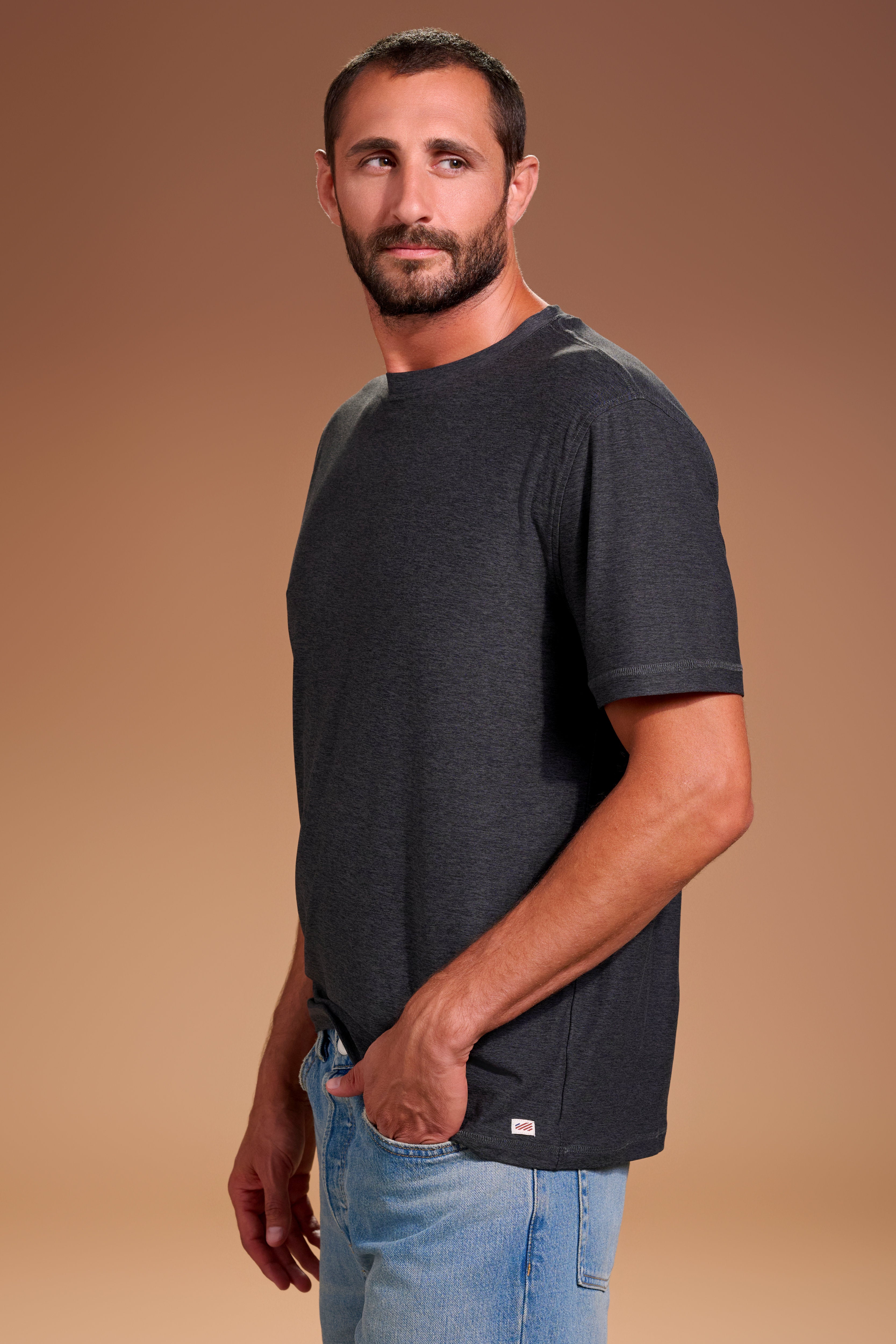 Darn Nice T-Shirt Mens #color_charcoal