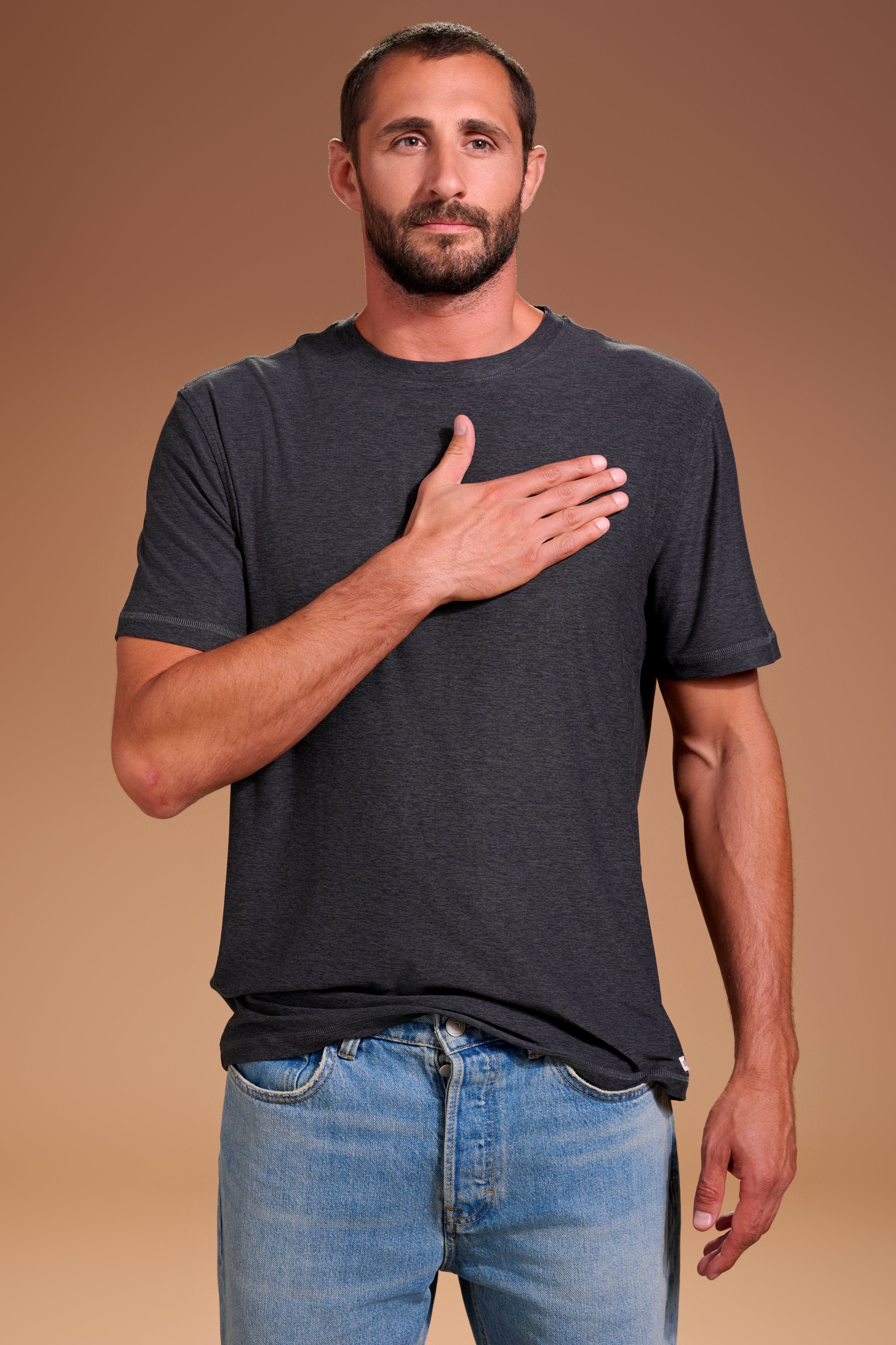 Darn Nice T-Shirt Mens #color_charcoal