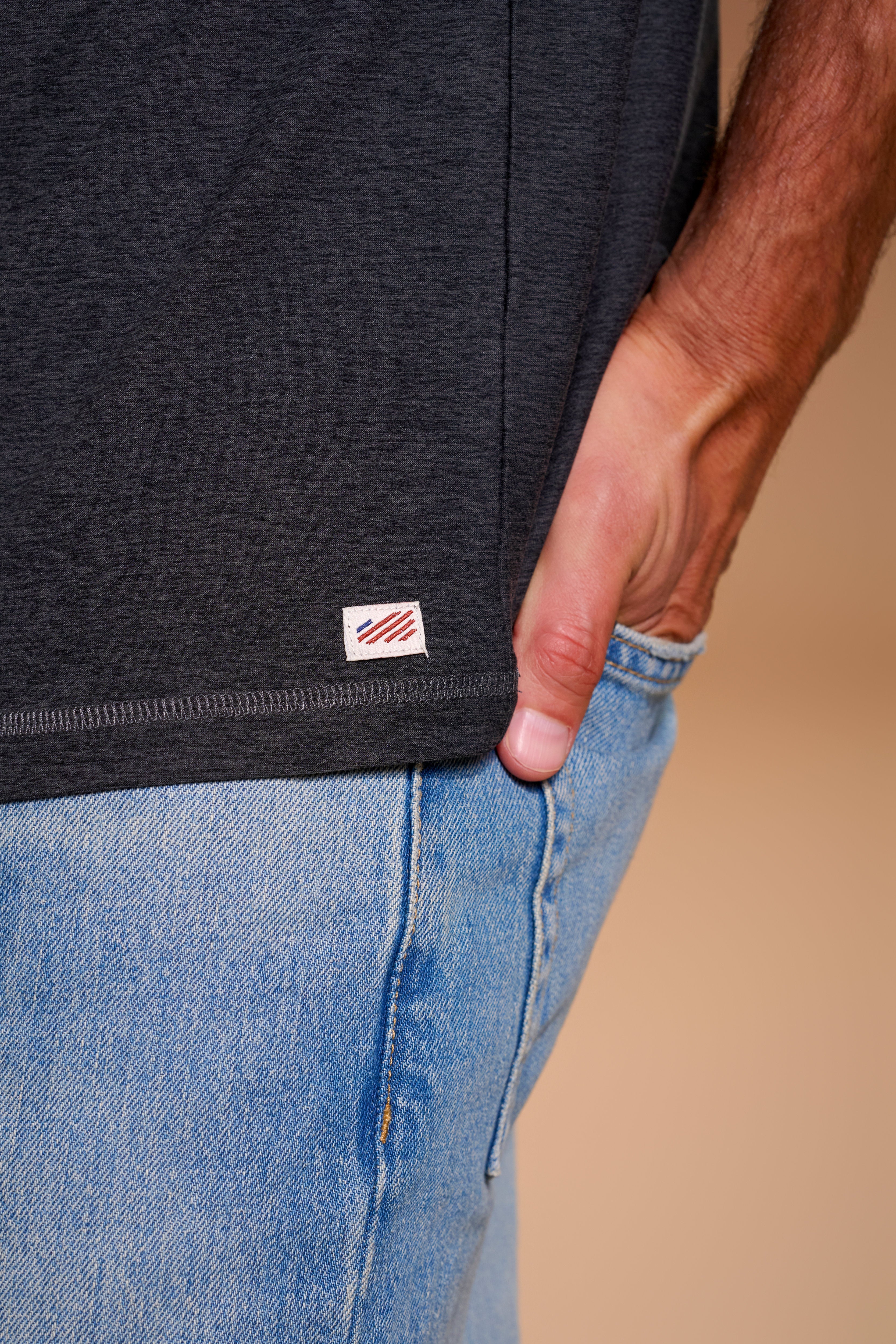 Darn Nice T-Shirt Mens #color_charcoal