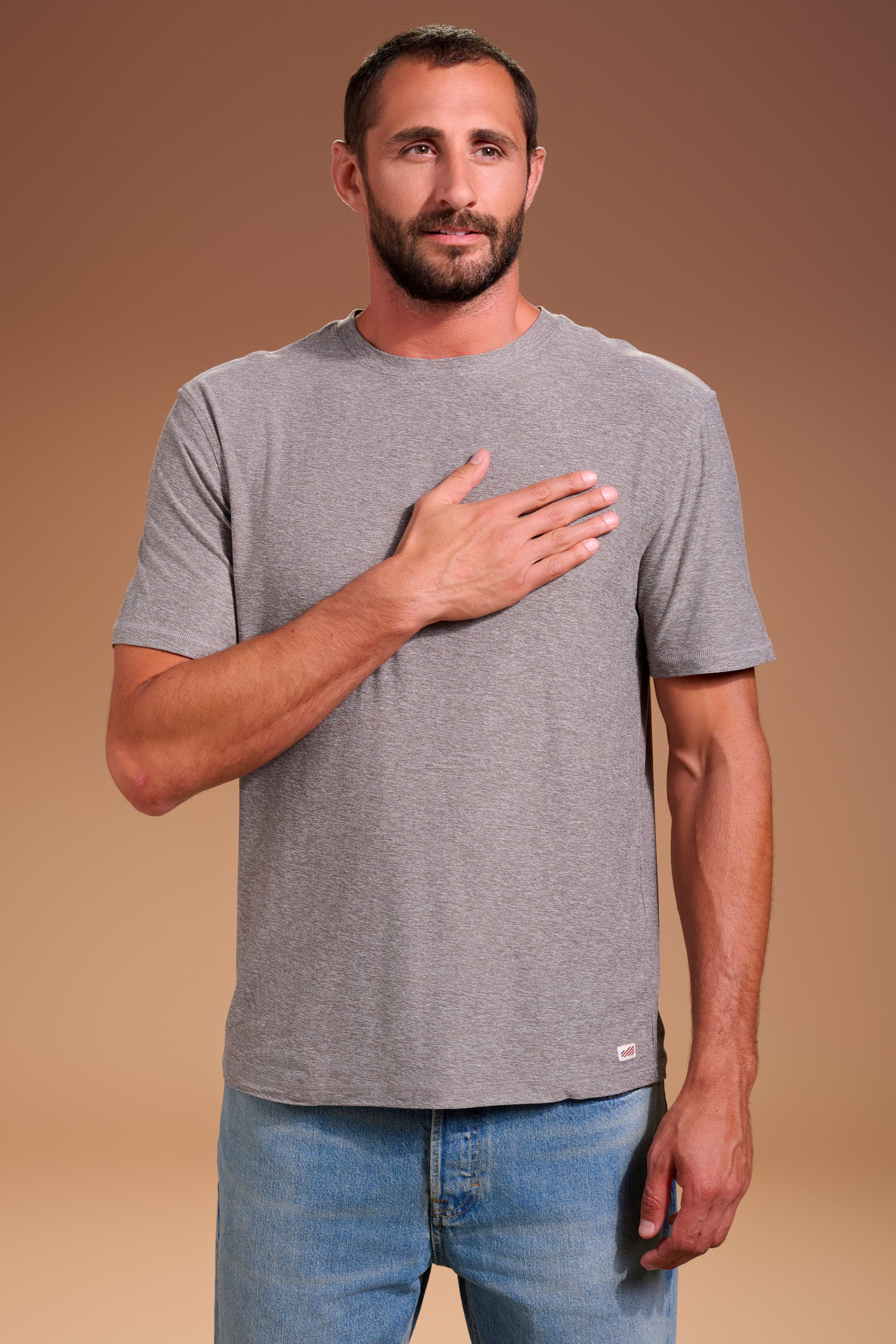 Darn Nice T-Shirt Mens #color_heather grey