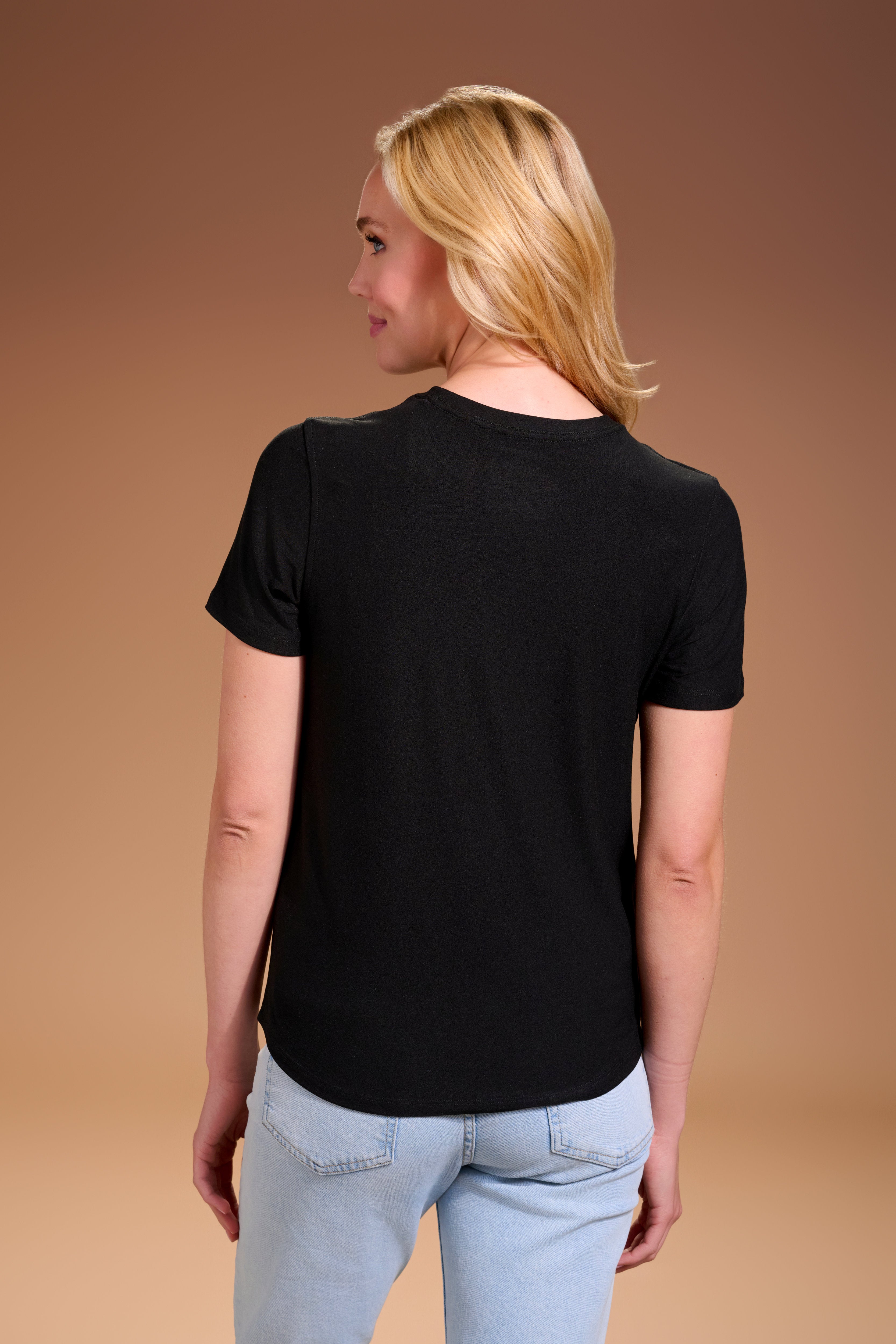Darn Nice T-Shirt Womens #color_black