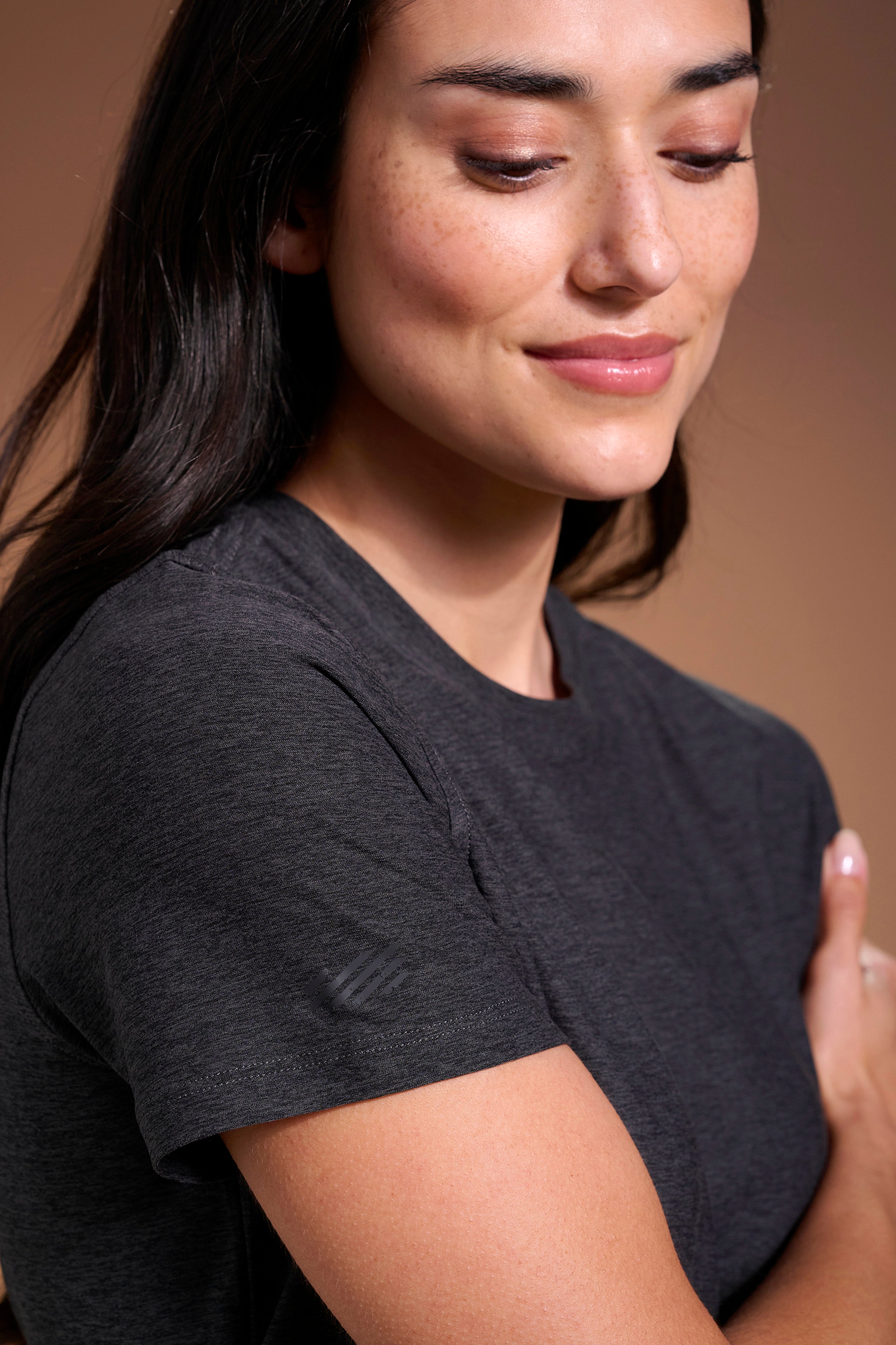 Darn Nice T-Shirt Womens #color_charcoal