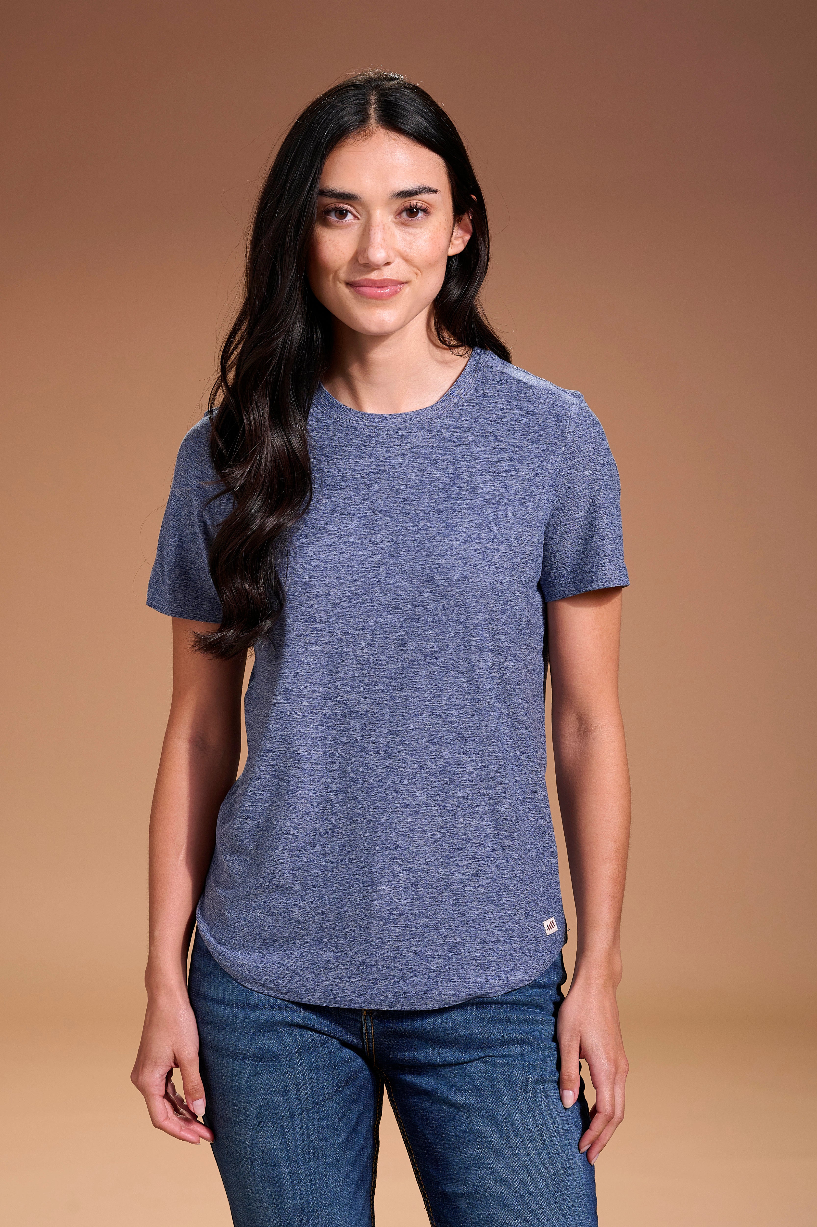 Darn Nice T-Shirt Womens #color_vintage navy