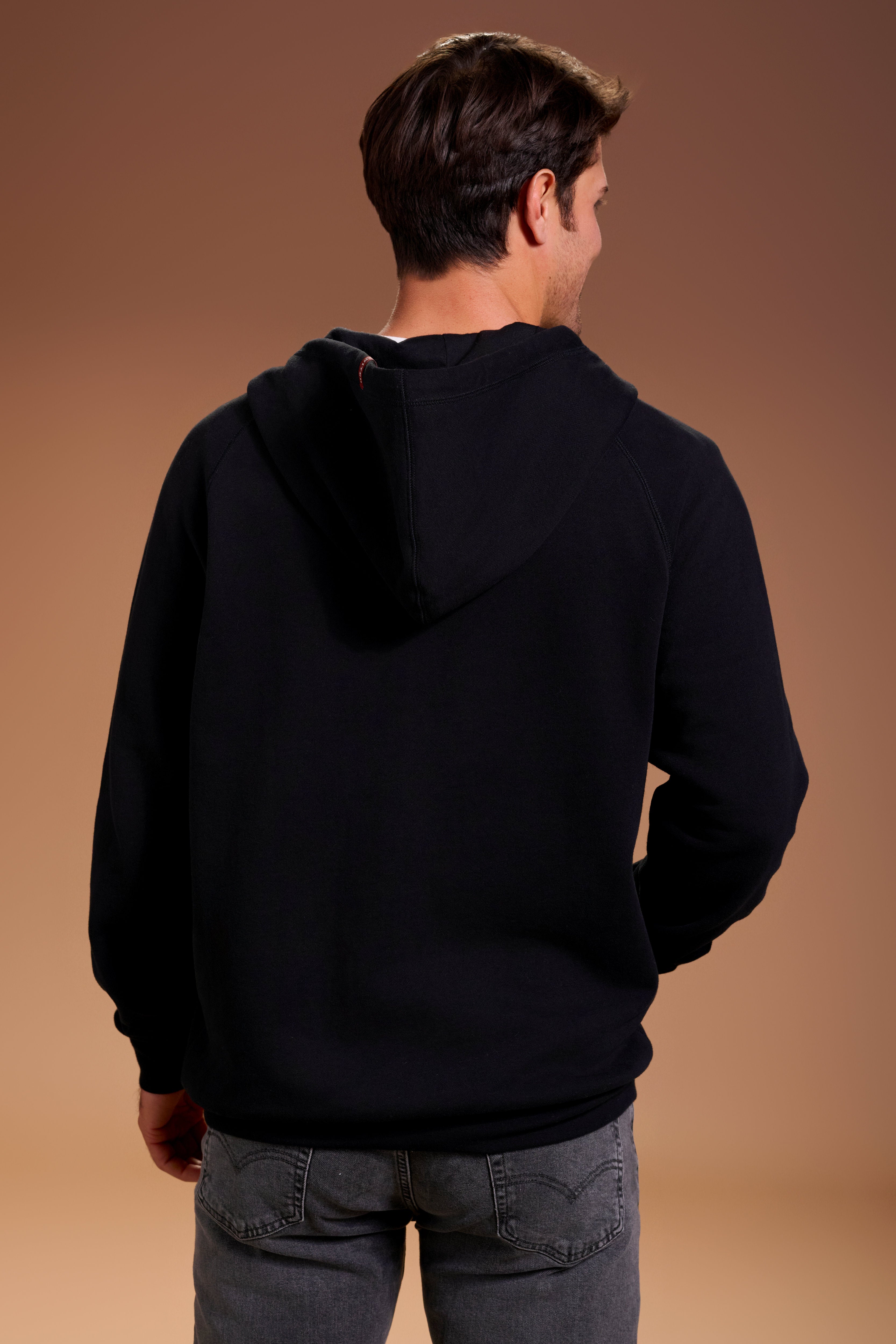 Flagship Full Zip Hoodie Mens #color_black