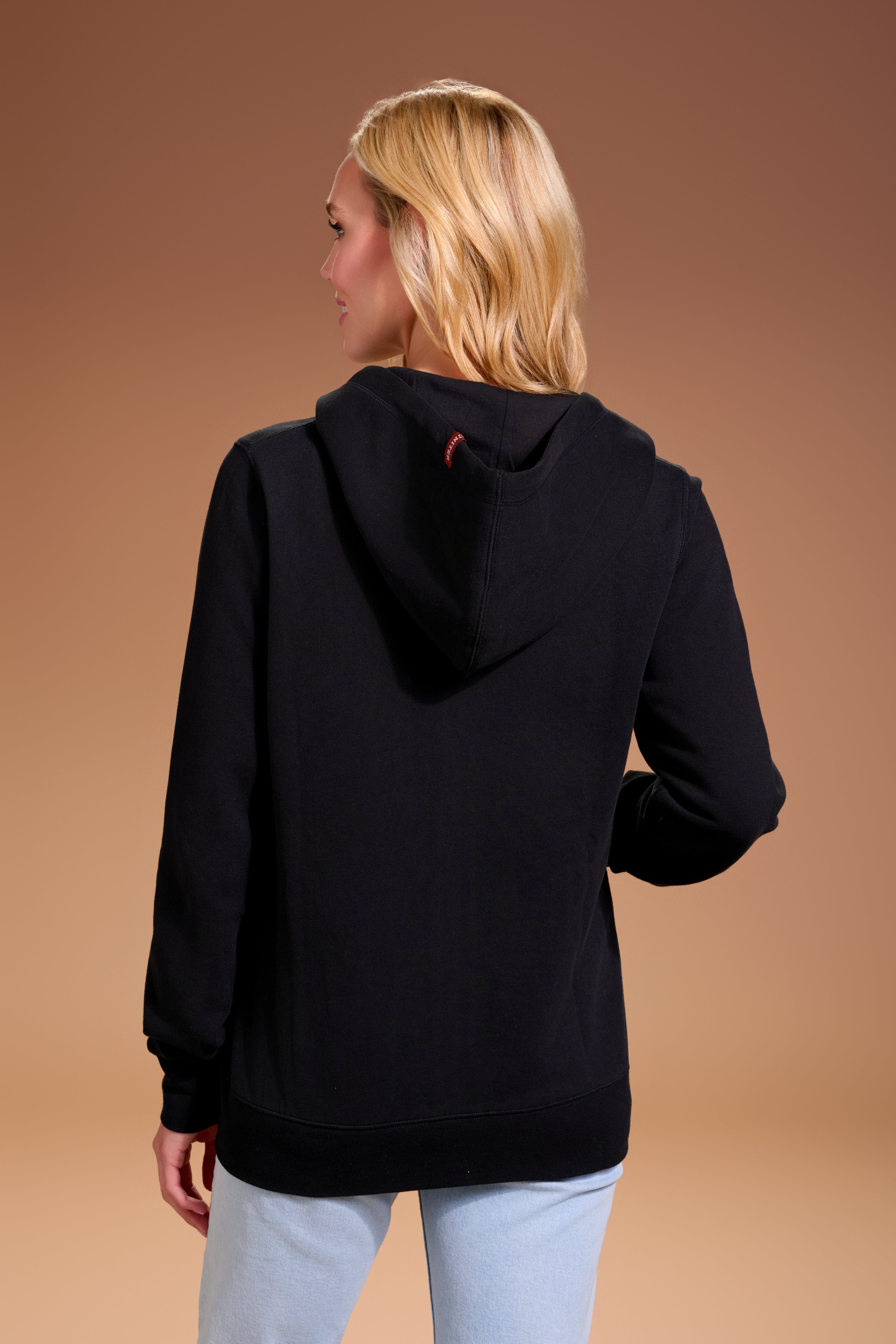 Flagship Full Zip Hoodie Womens #color_black