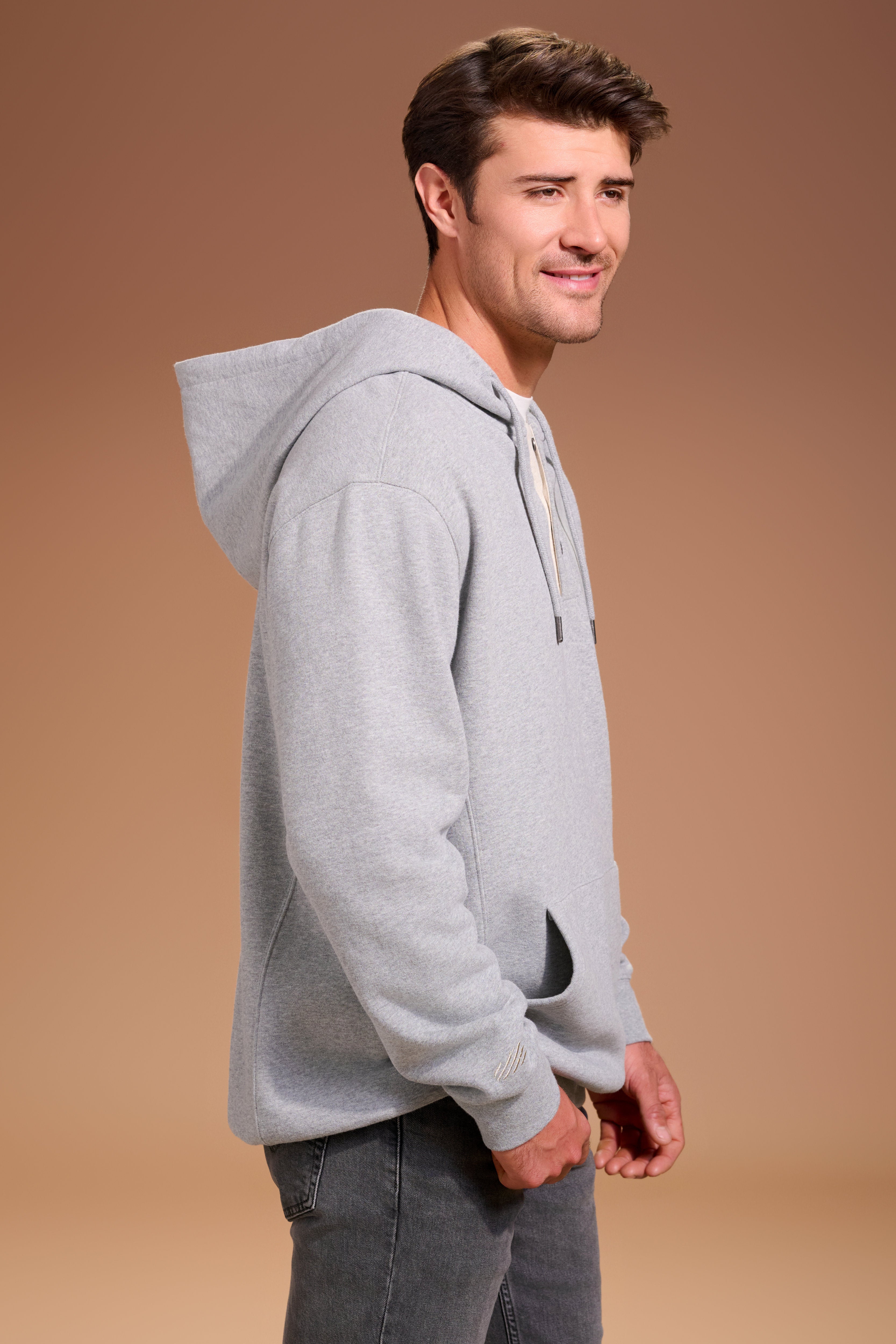 FLAGSHIP-Henley-Hoodie-Mens-Light-Grey #color_light grey