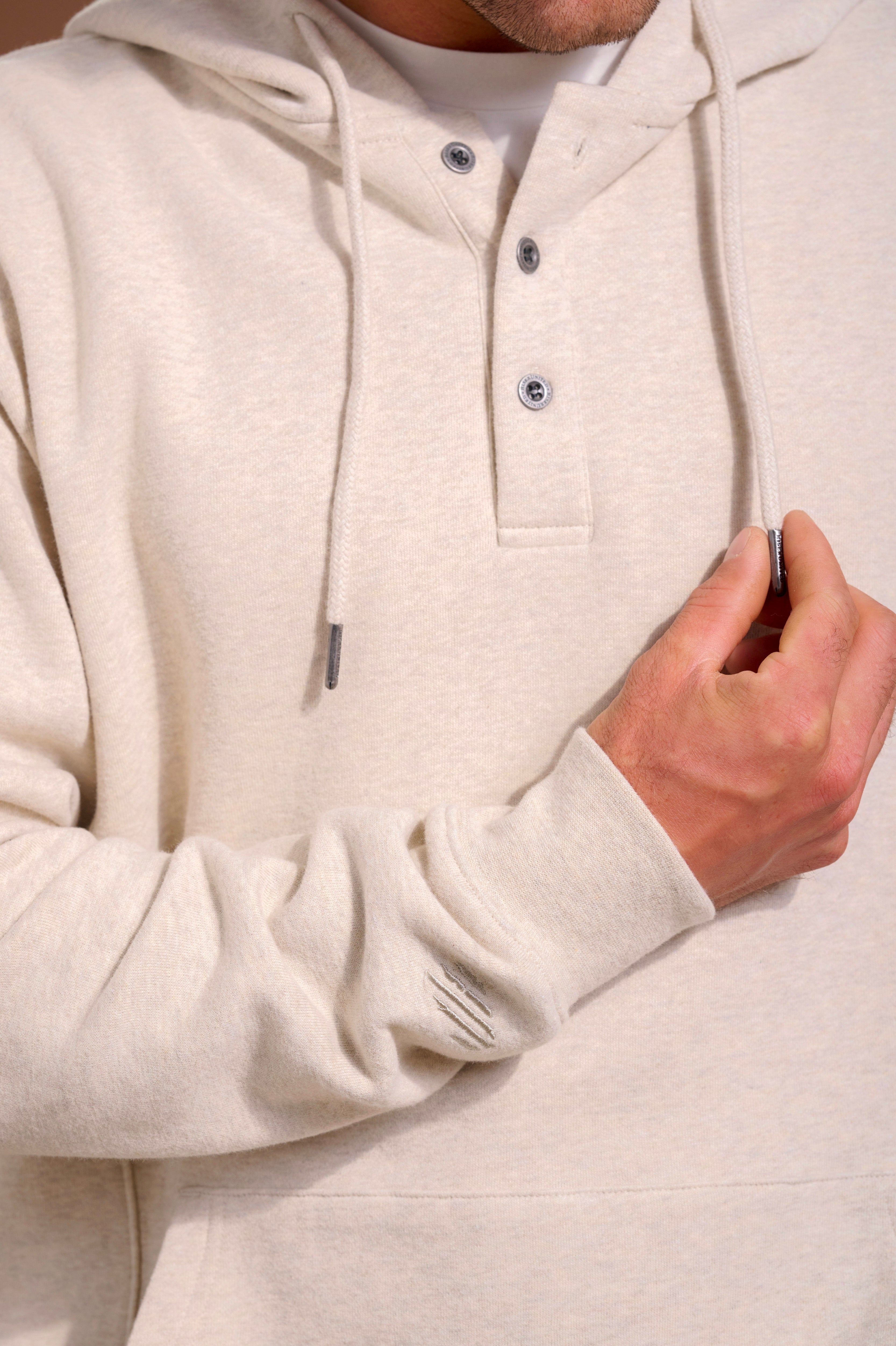 FLAGSHIP-Henley-Hoodie-Mens-Parchment #color_parchment