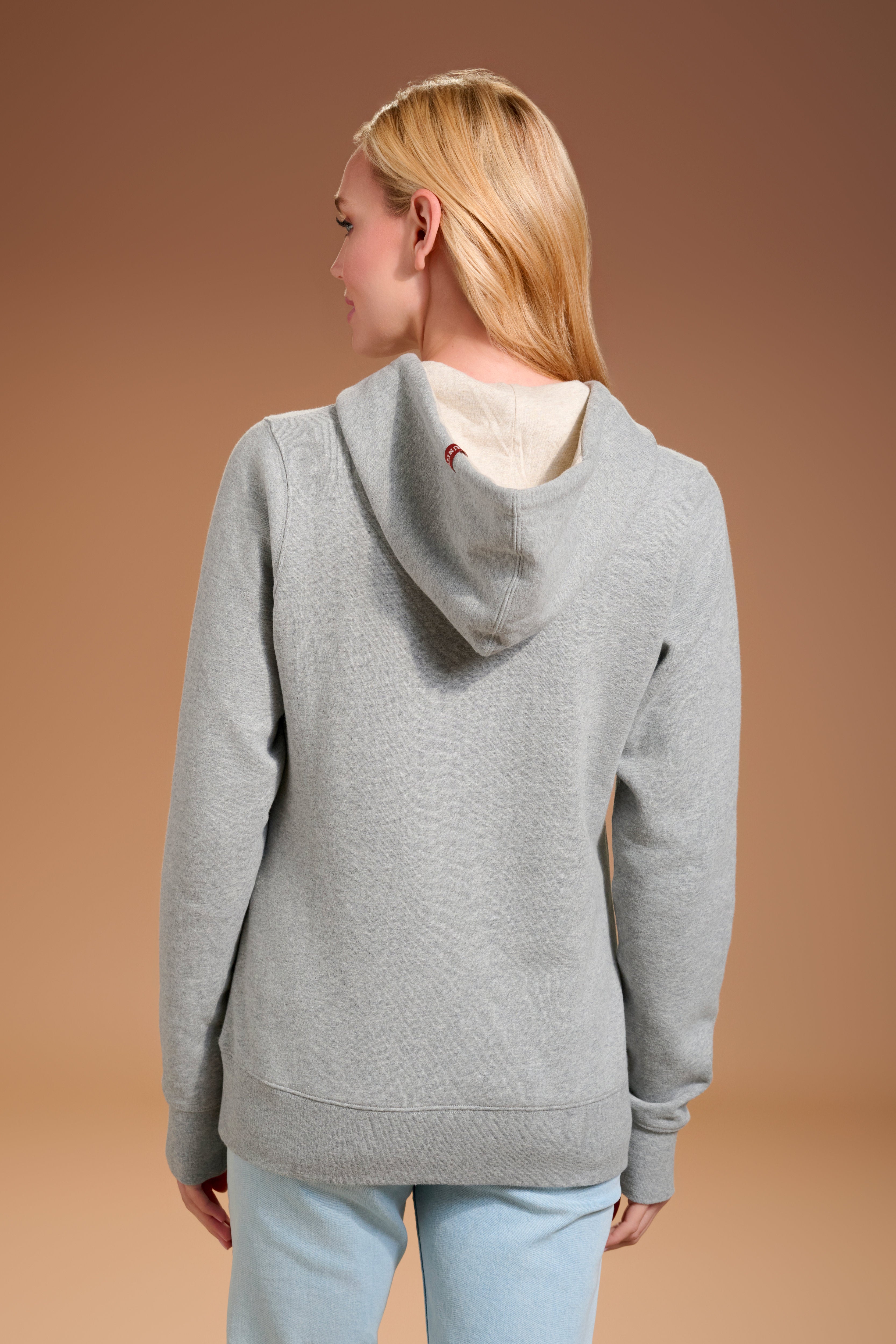 Flagship Henley Hoodie Womens #color_light grey