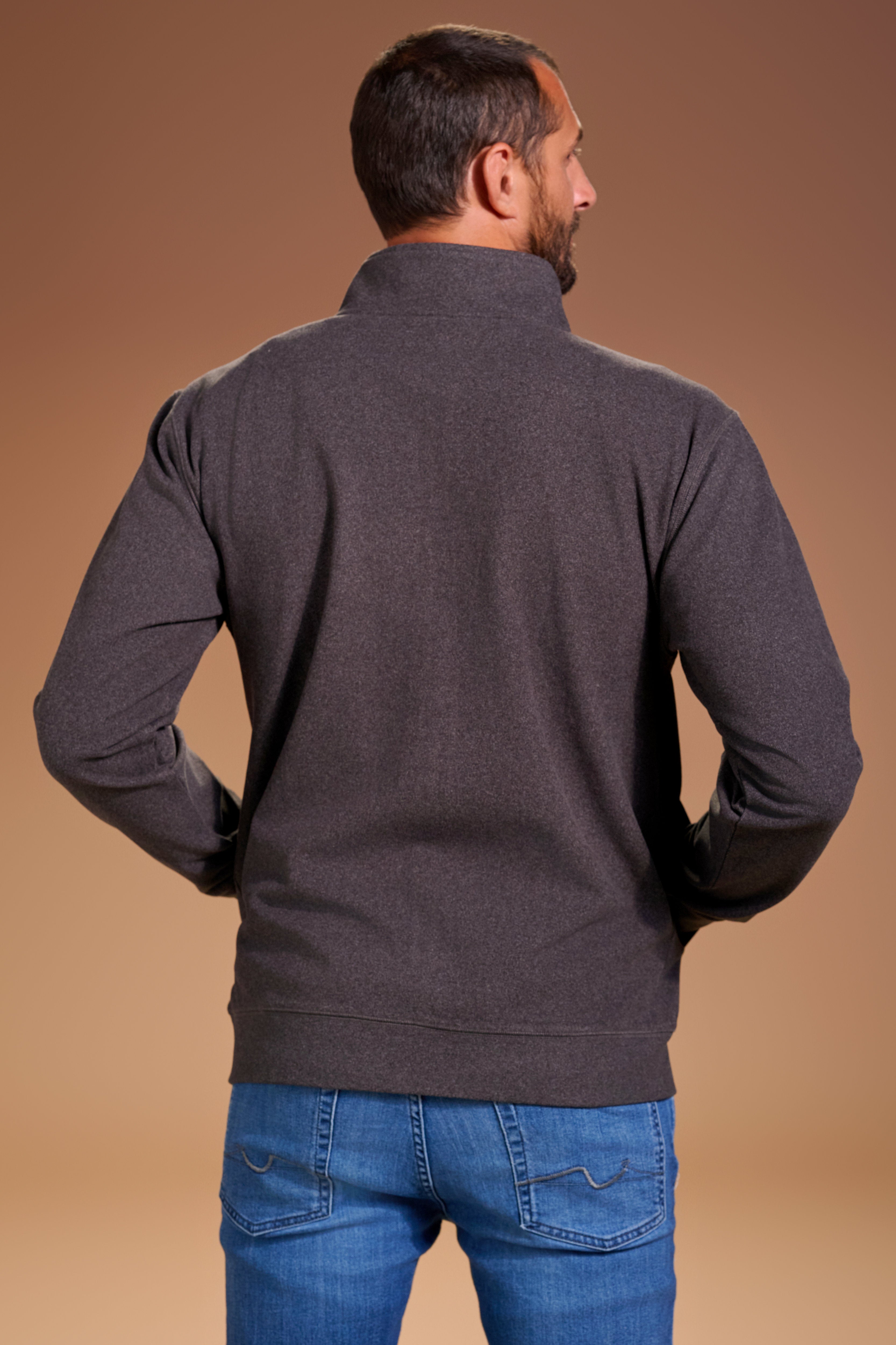 Raider Full Zip Mens #color_charcoal