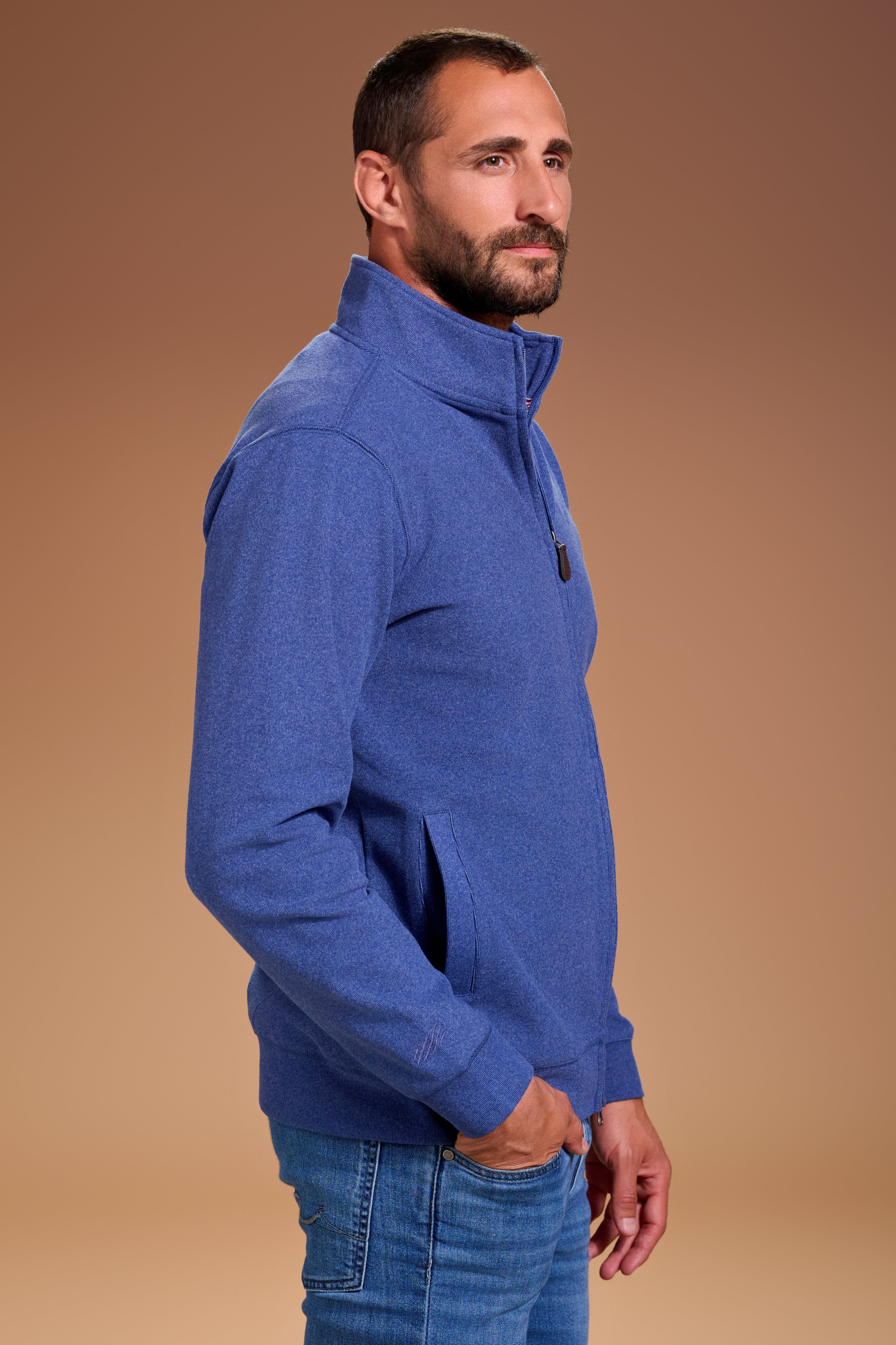 Raider Full Zip Mens #color_vintage navy