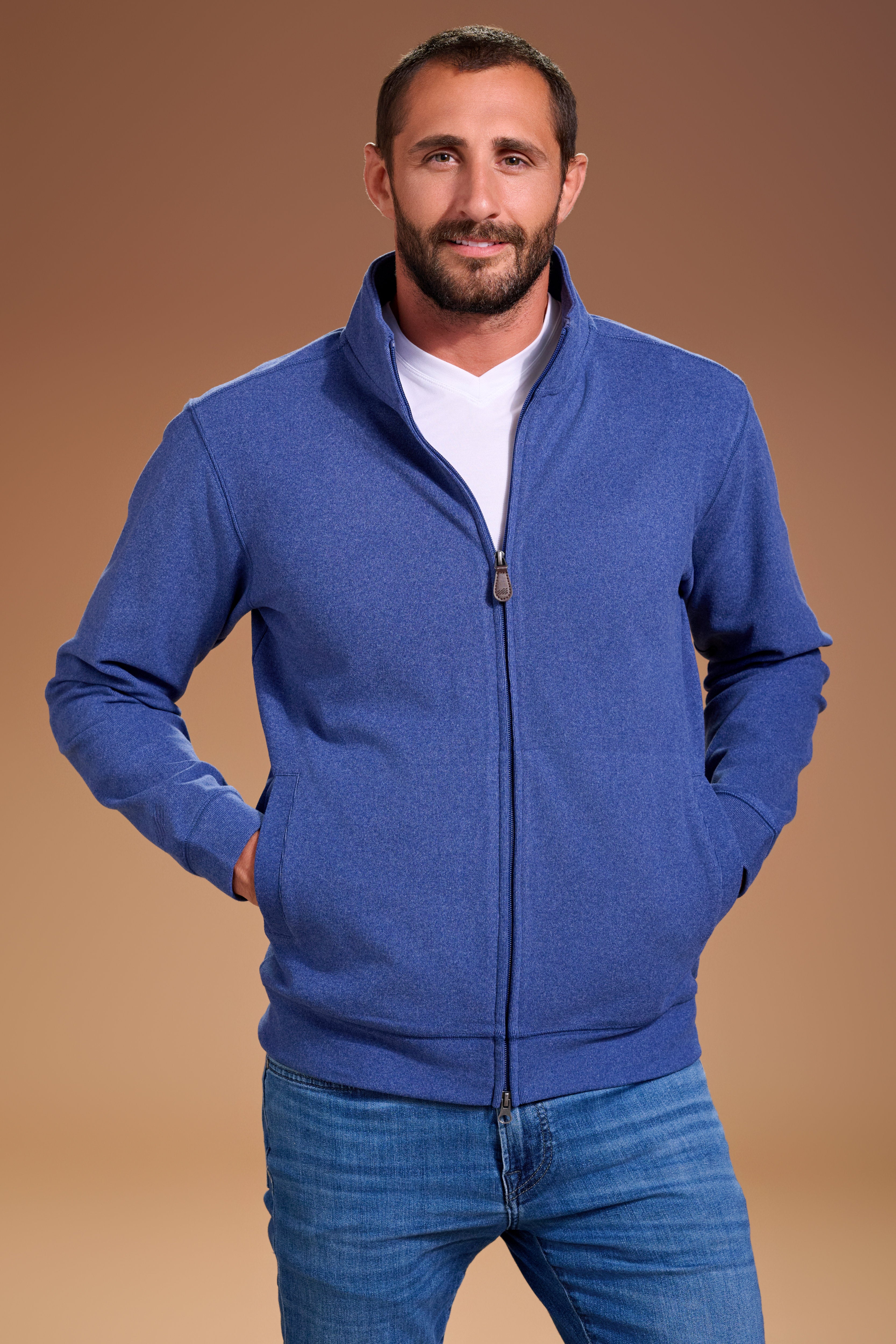 Raider Full Zip Mens #color_vintage navy