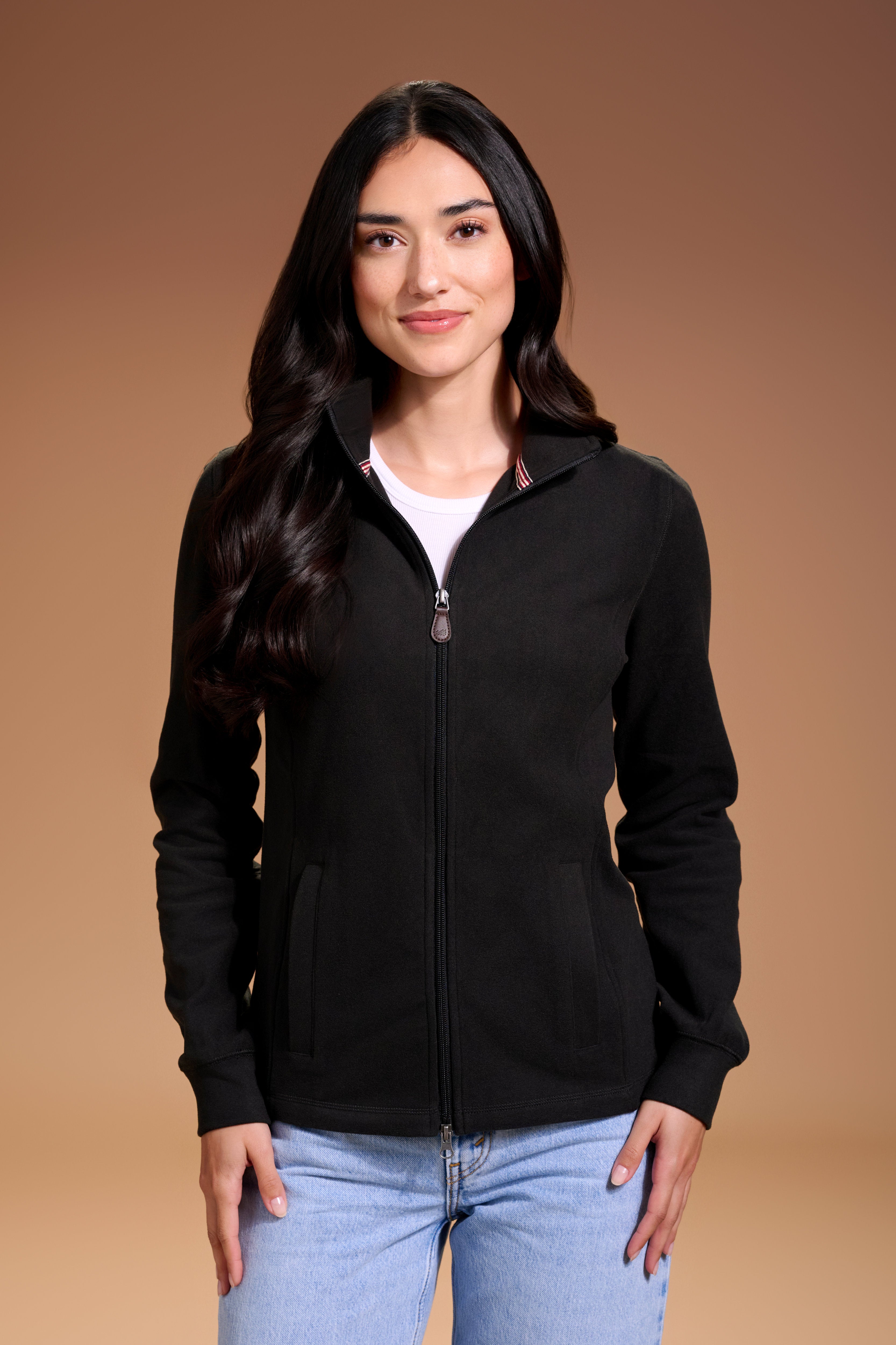 Raider Full Zip Womens #color_black