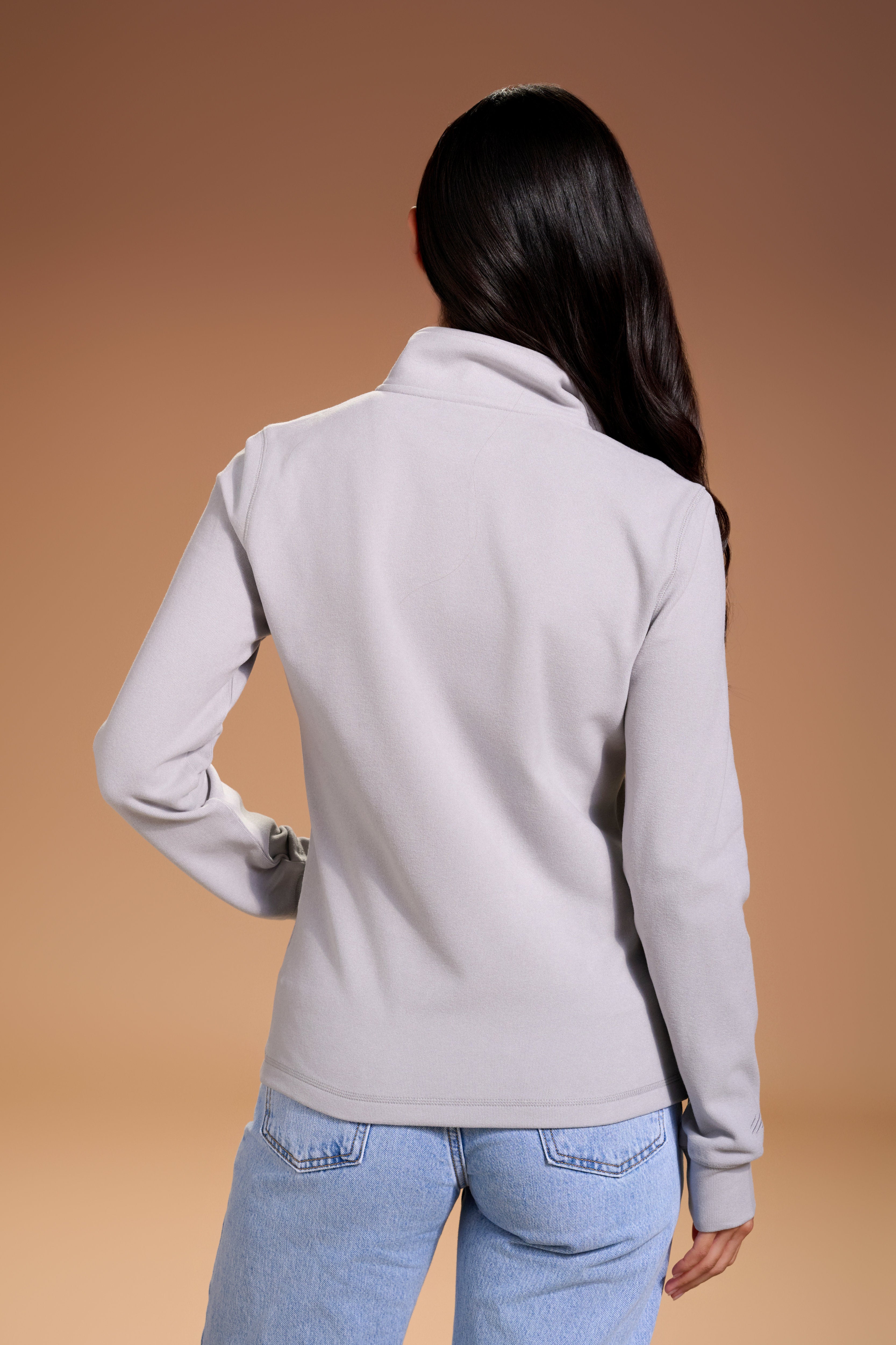 Raider Full Zip Womens #color_light grey