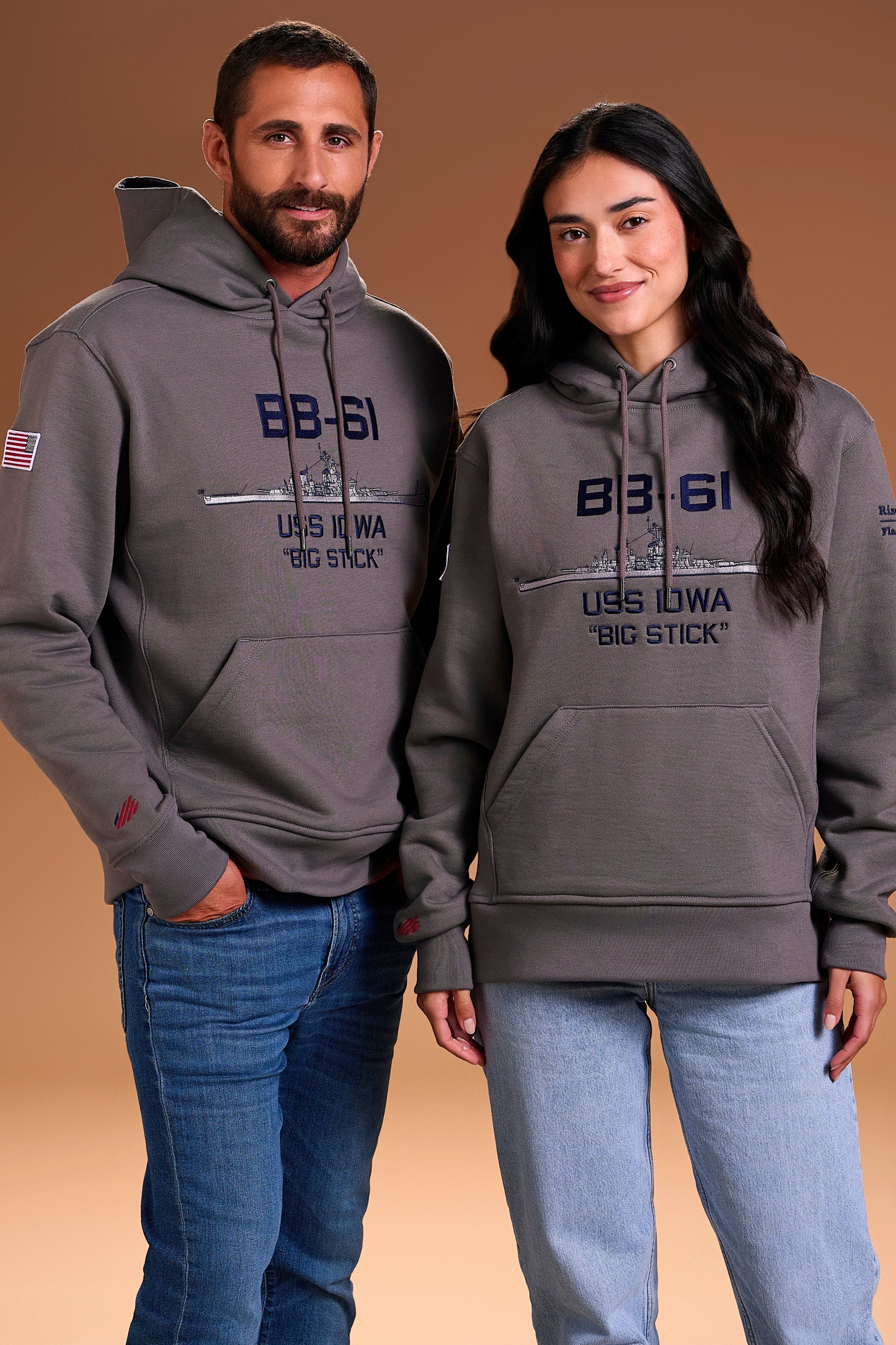 USS Iowa IOWA CLASS Hoodie