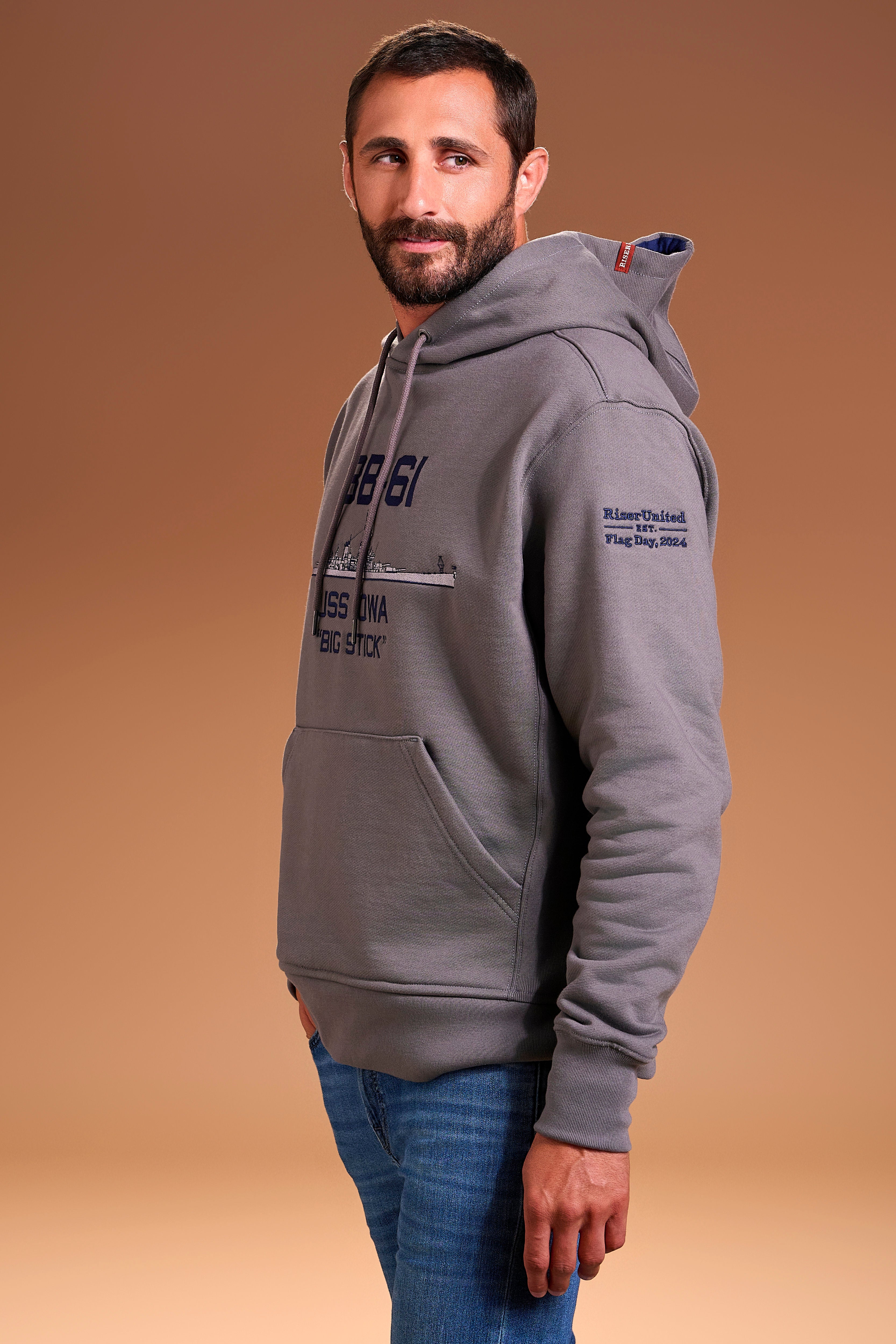 USS Iowa IOWA CLASS Hoodie