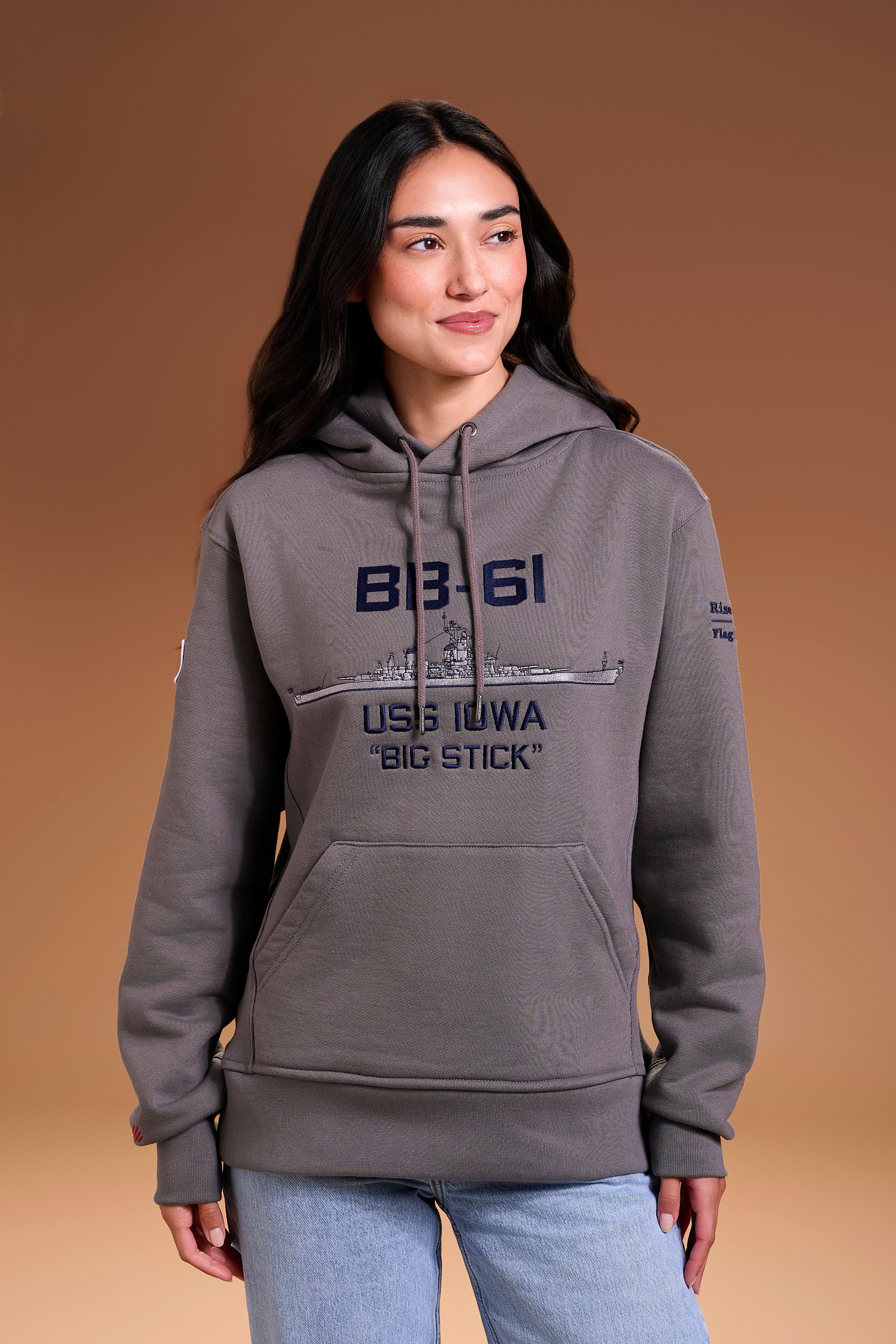 USS Iowa IOWA CLASS Hoodie