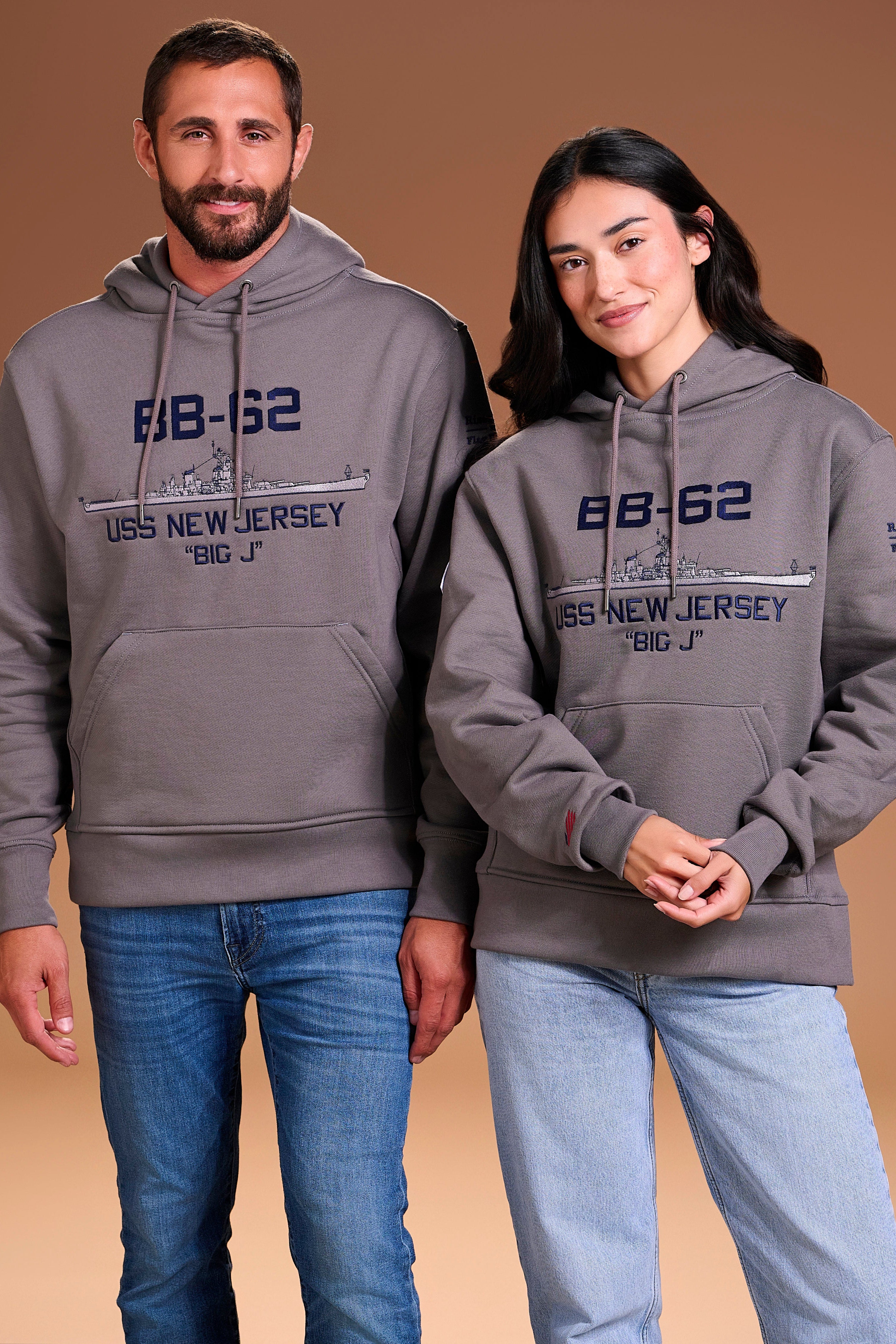 USS New Jersey IOWA CLASS Hoodie