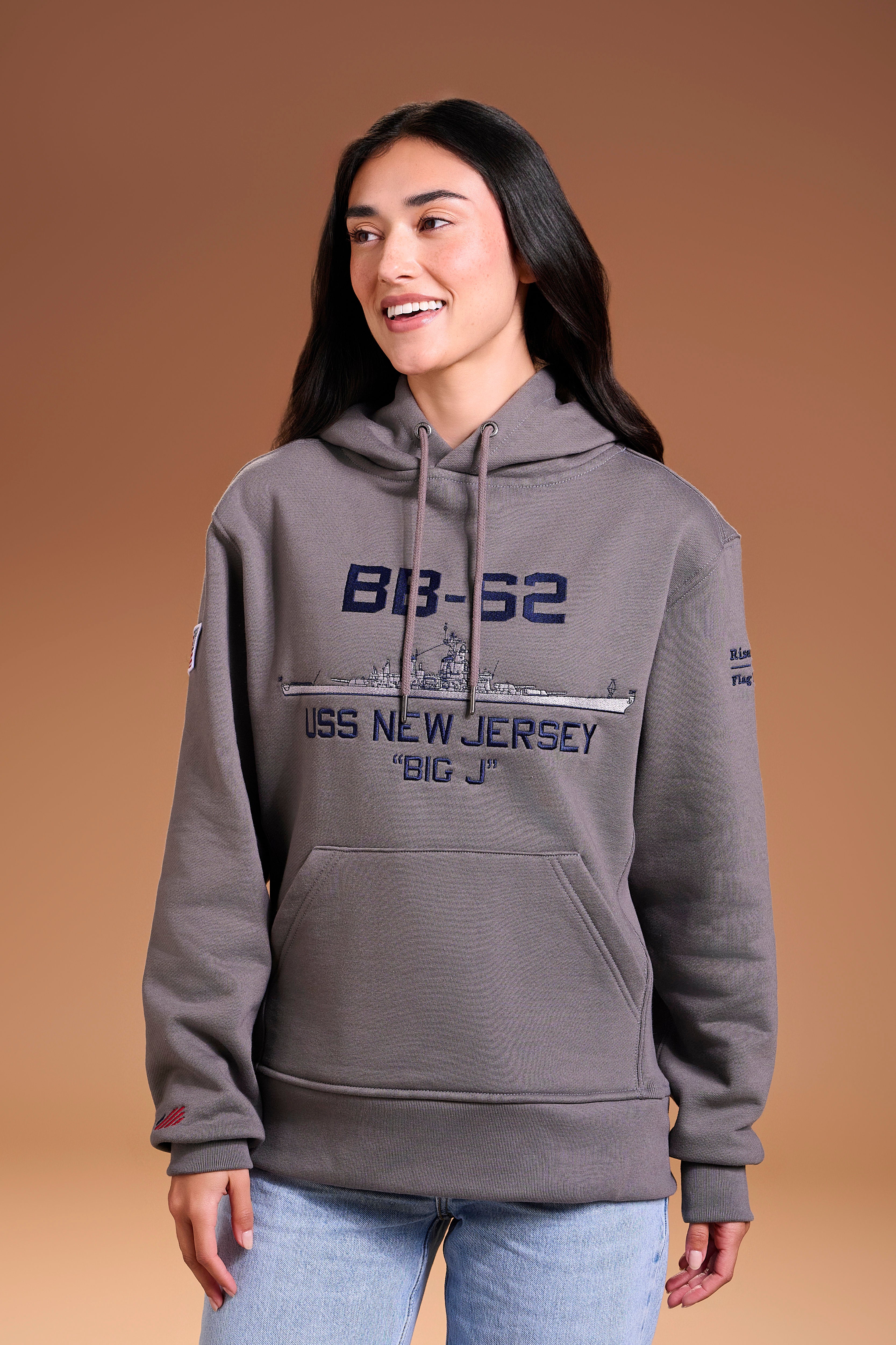 USS New Jersey IOWA CLASS Hoodie