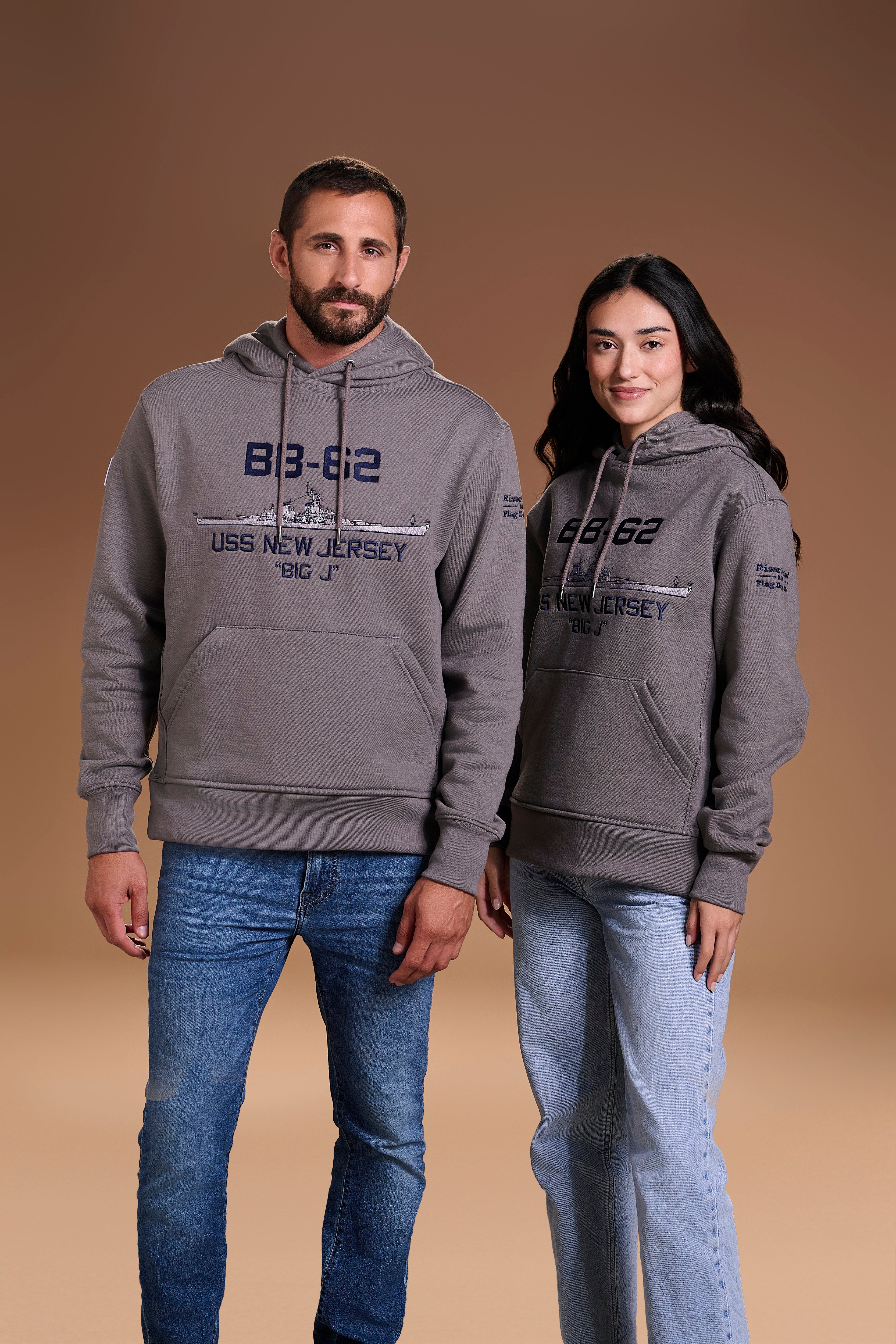 USS New Jersey IOWA CLASS Hoodie