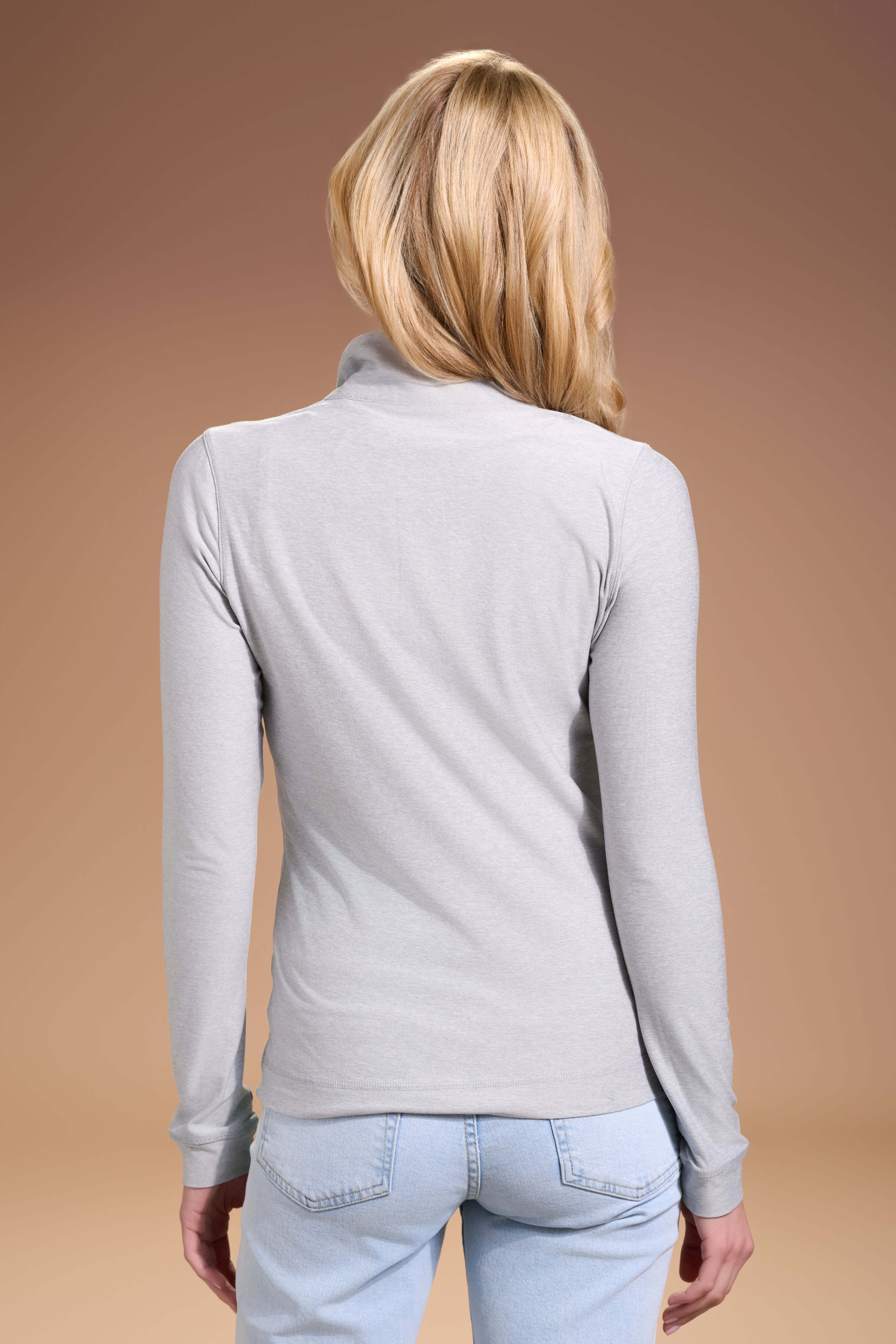 DARN-NICE-Half-Zip-Womens-Platinum-Signature #color_platinum