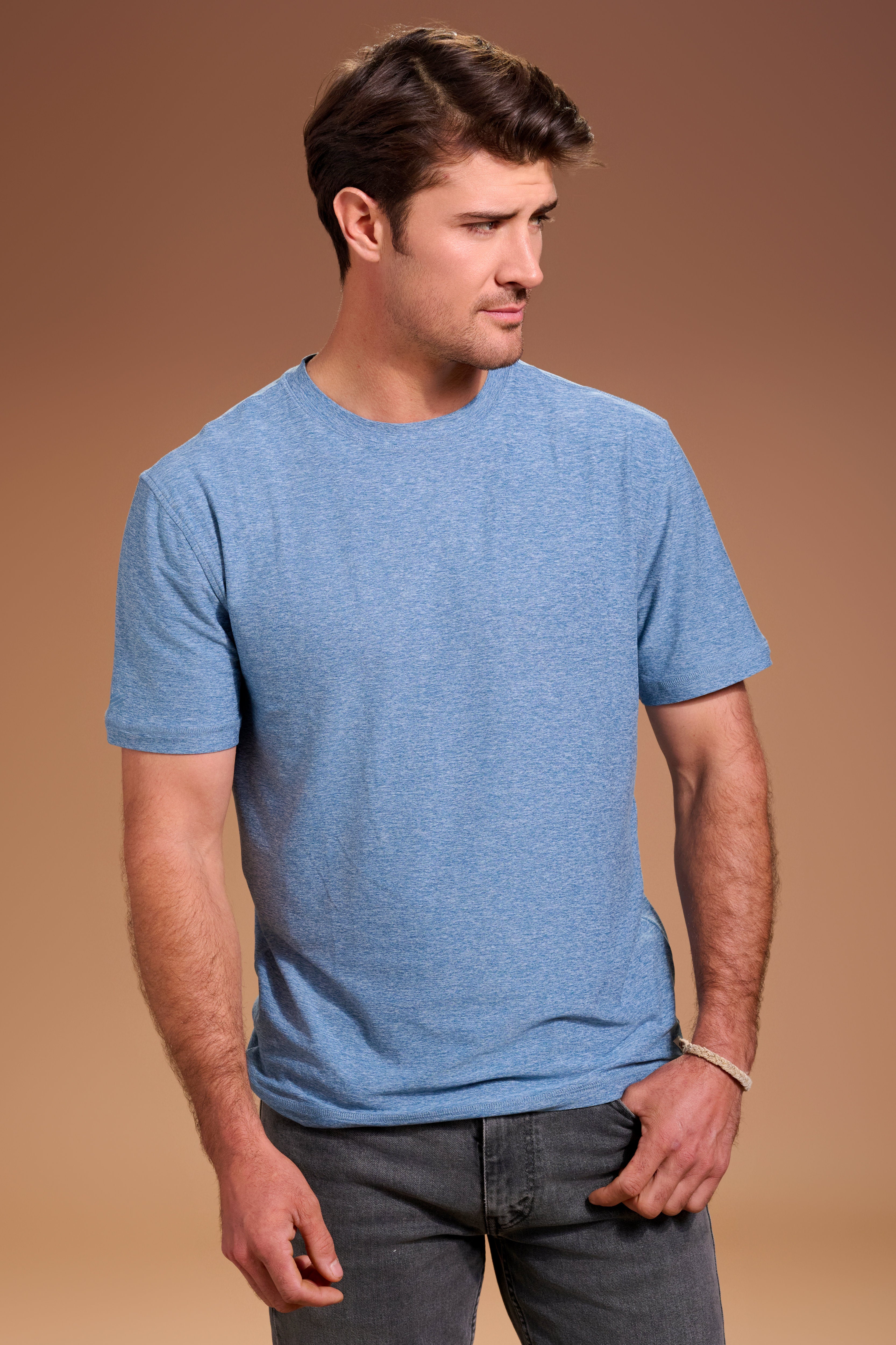 Darn Nice T-Shirt Mens #color_heather blue