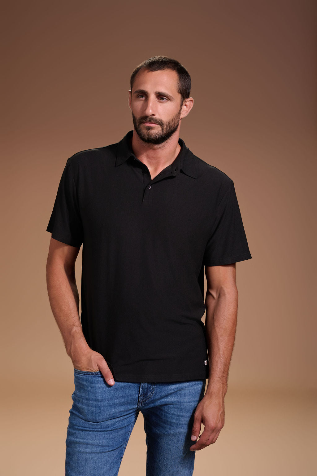 Darn Nice Polo Mens #color_black