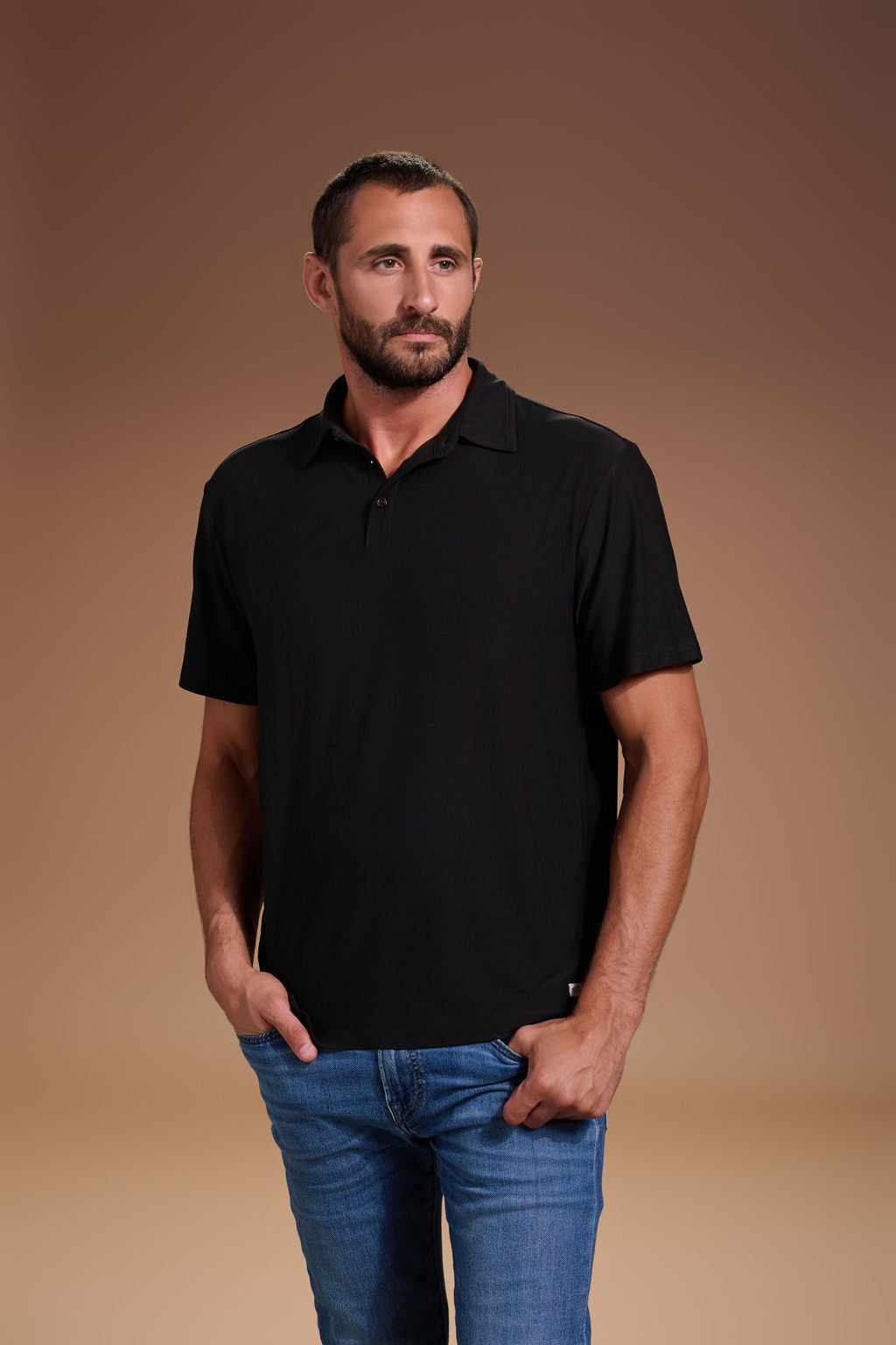 Darn Nice Polo Mens #color_black