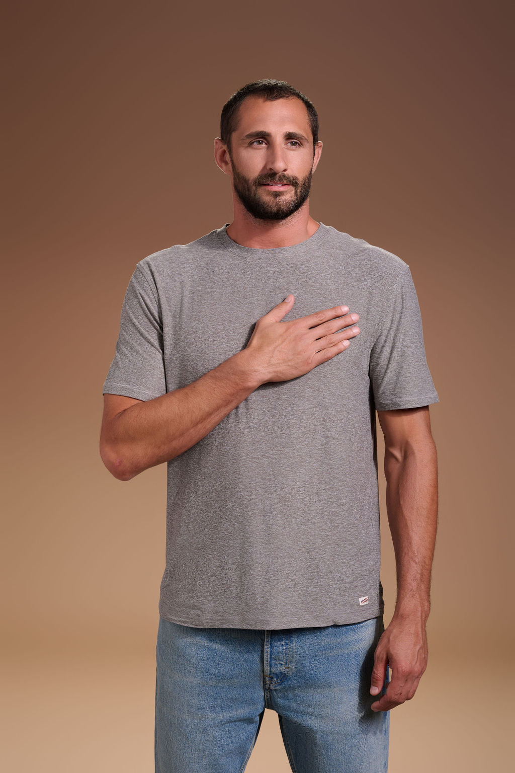 Darn Nice T-Shirt Mens #color_heather grey