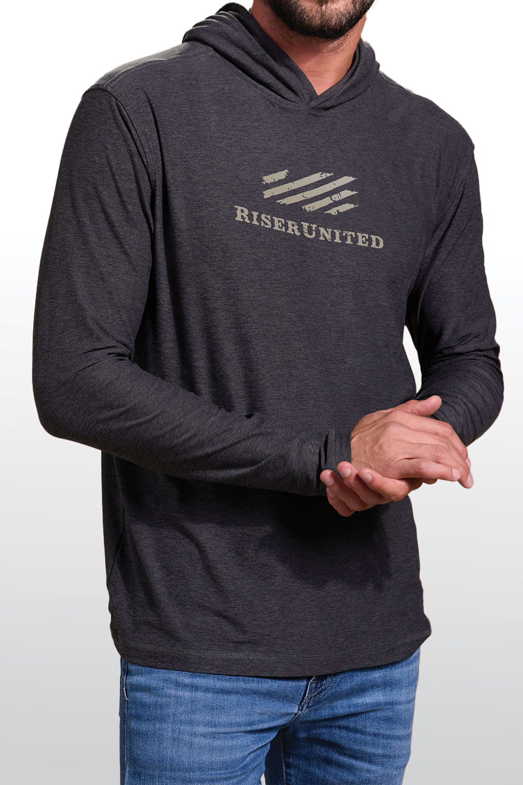 Men's Darn Nice Lightweight Hoodie - Branded