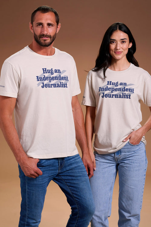 Hug An Independent Journalist FIRSTEE