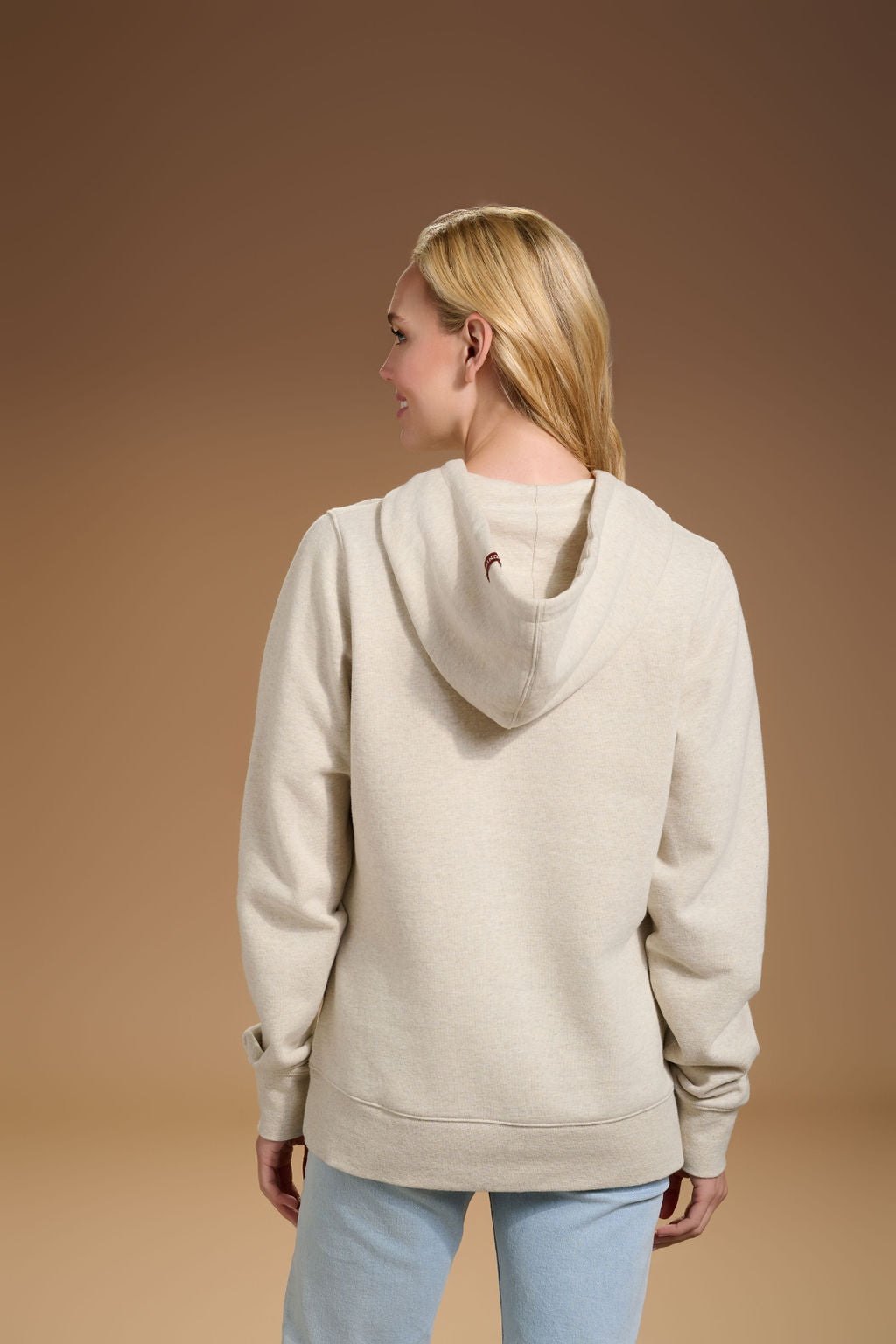 Flagship Henley Hoodie Womens #color_parchment