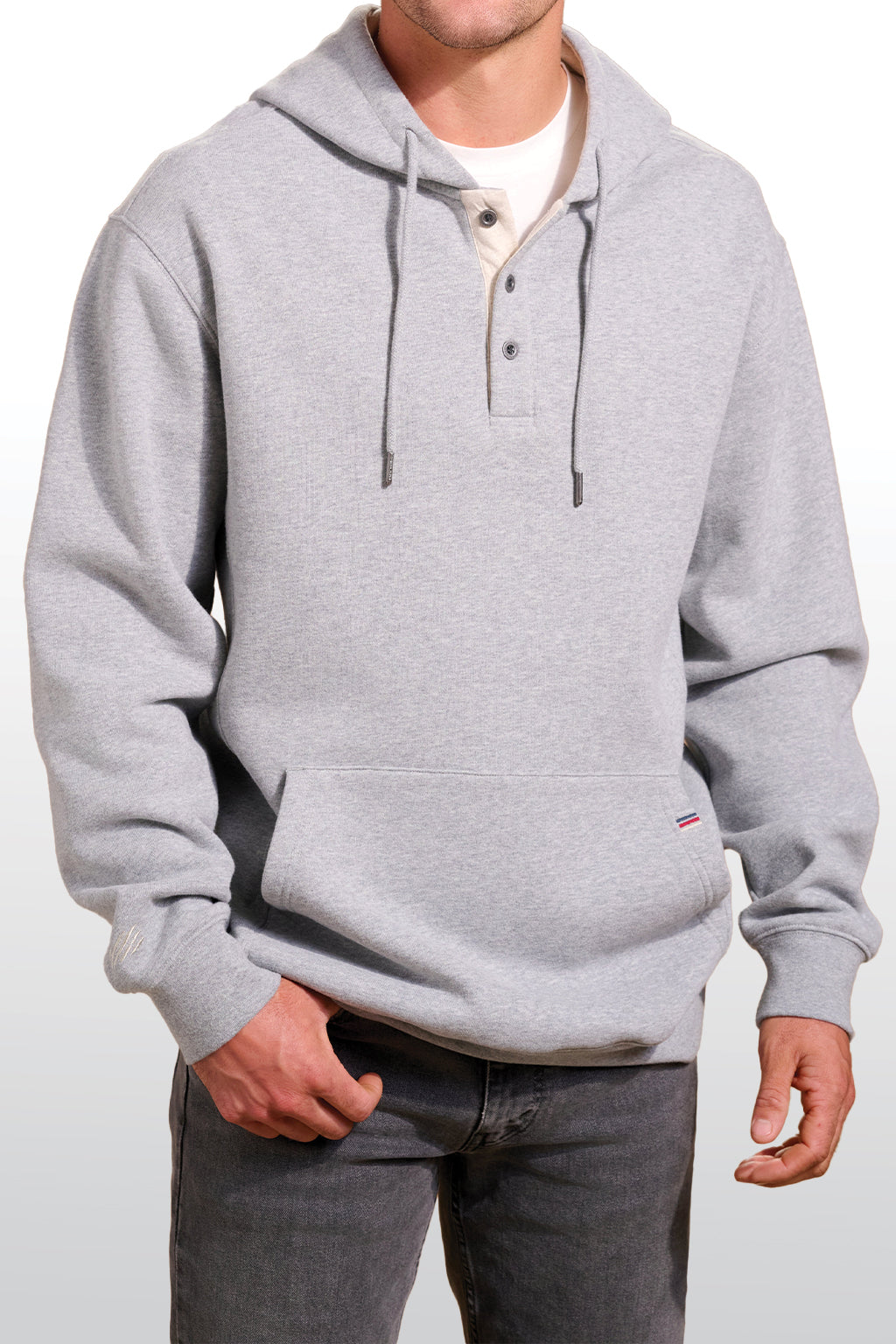 Men's Flagship Henley Hoodie – RiserUnited