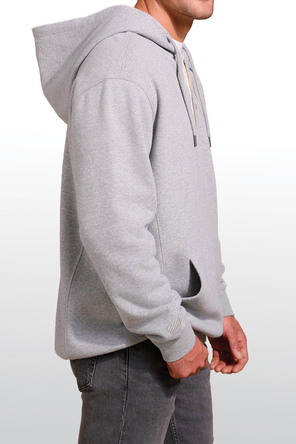 Men's Flagship Henley Hoodie – RiserUnited