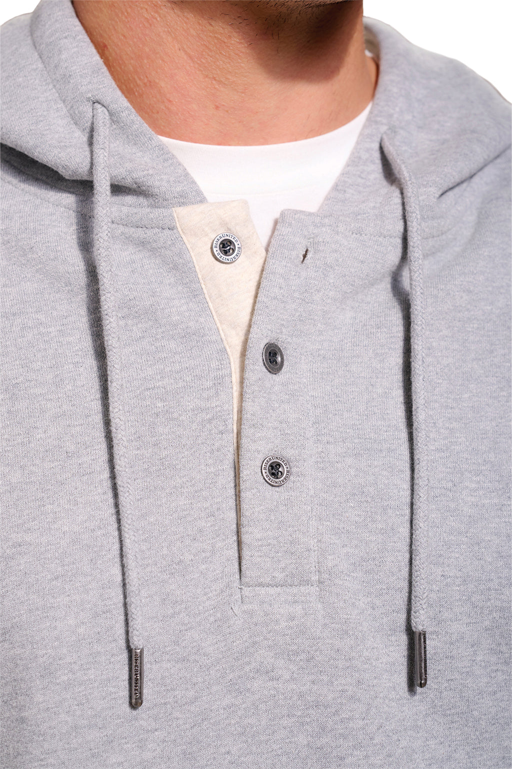 Men's Flagship Henley Hoodie – RiserUnited