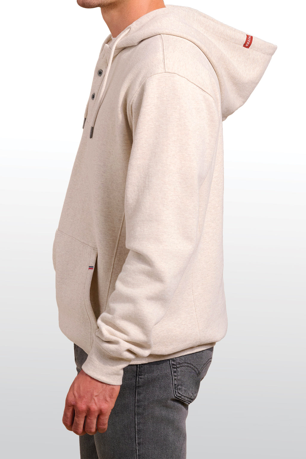 Men's Flagship Henley Hoodie – RiserUnited