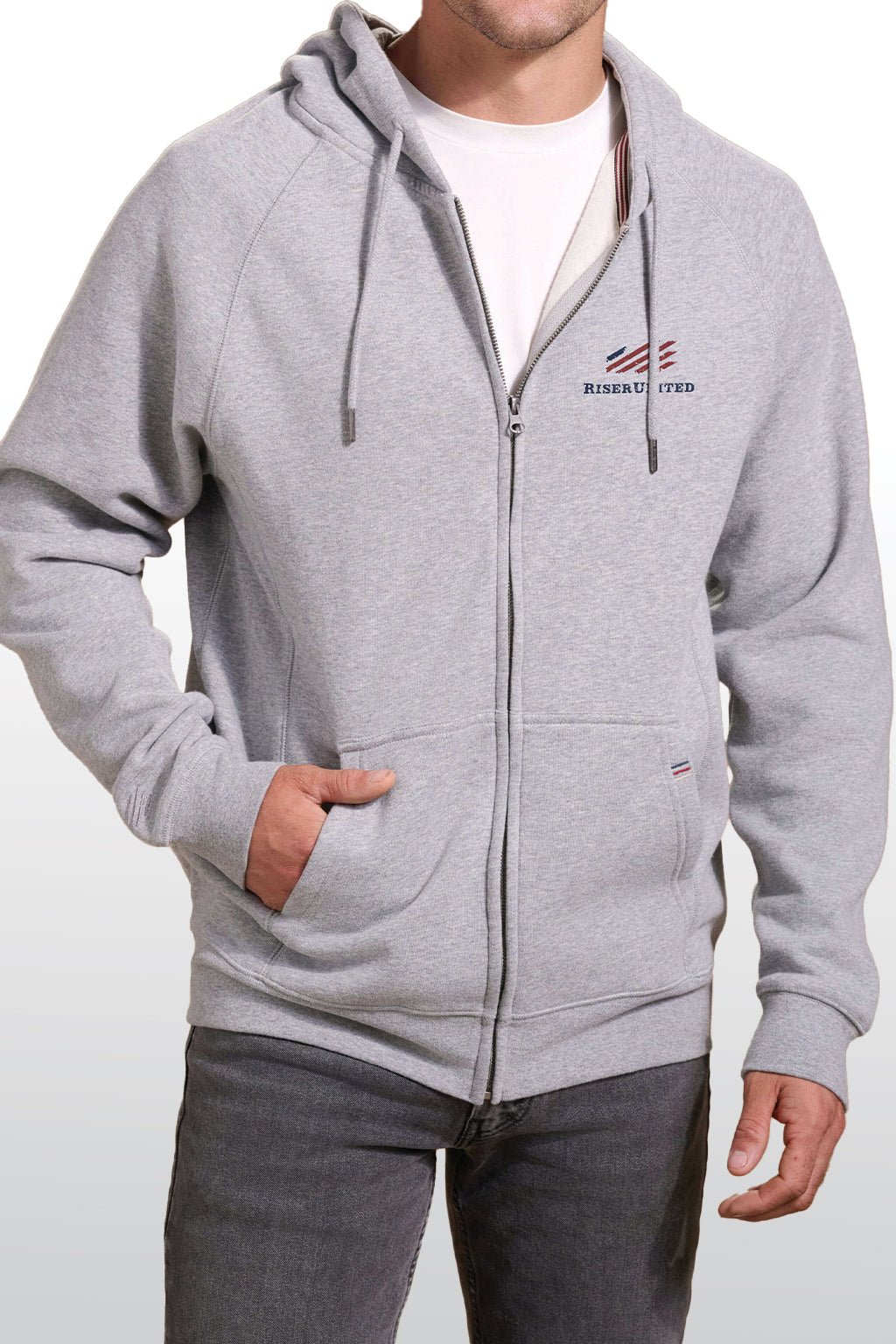 Men's Flagship Full Zip Hoodie - Branded