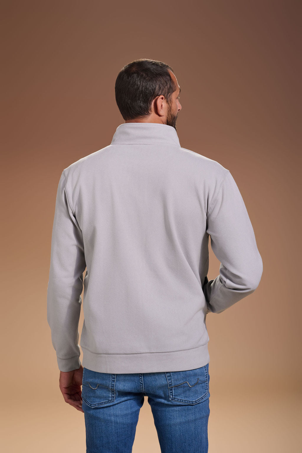 Raider Full Zip Mens #color_light grey