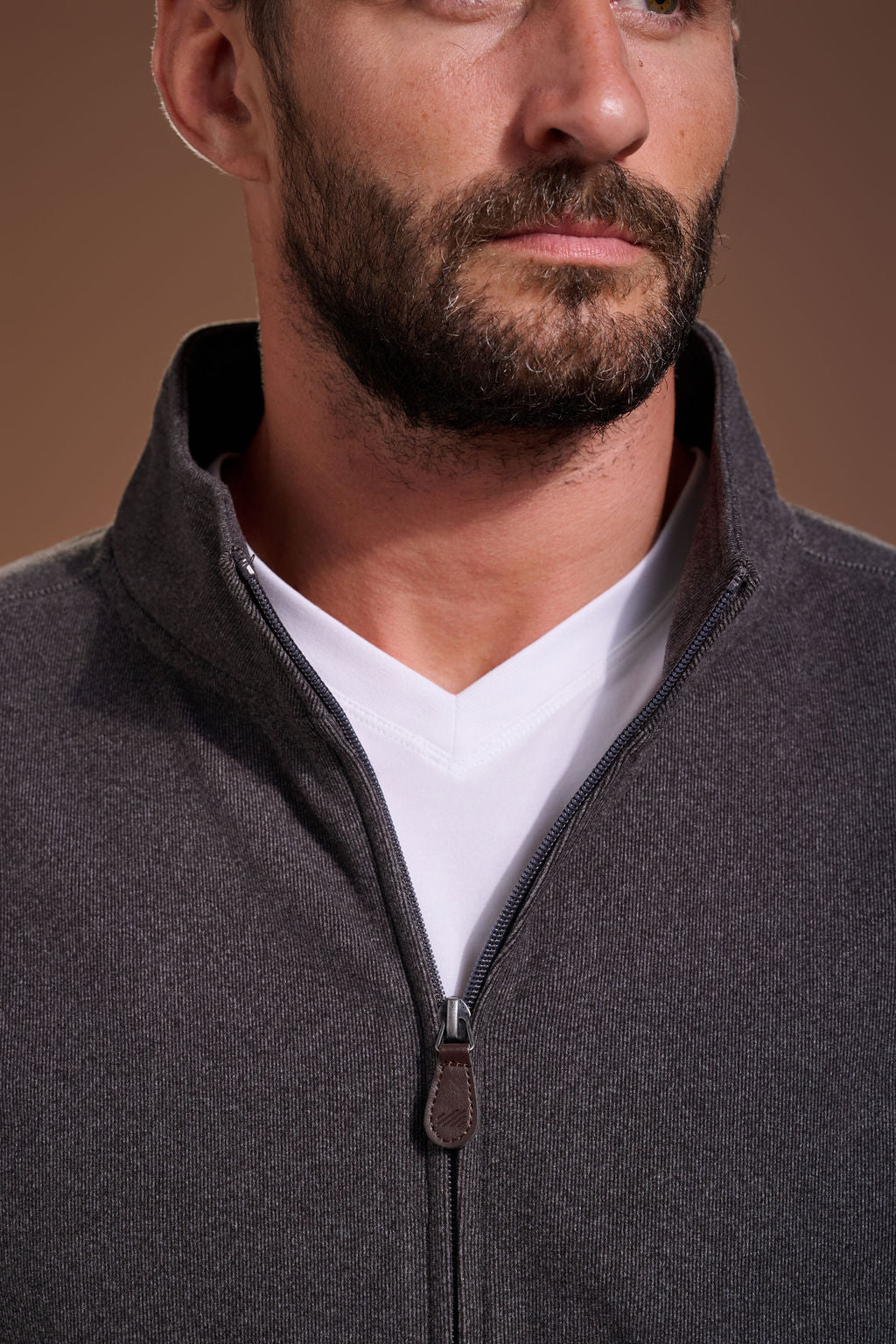 Raider Full Zip Mens #color_charcoal