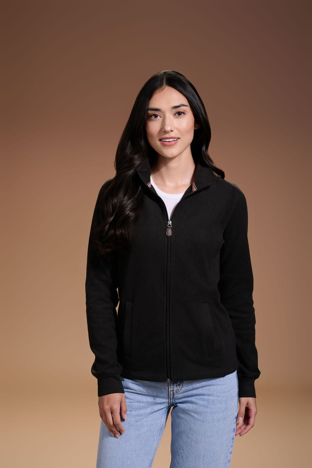 Raider Full Zip Womens #color_black