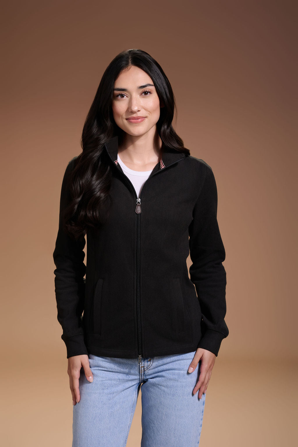 Raider Full Zip Womens #color_black