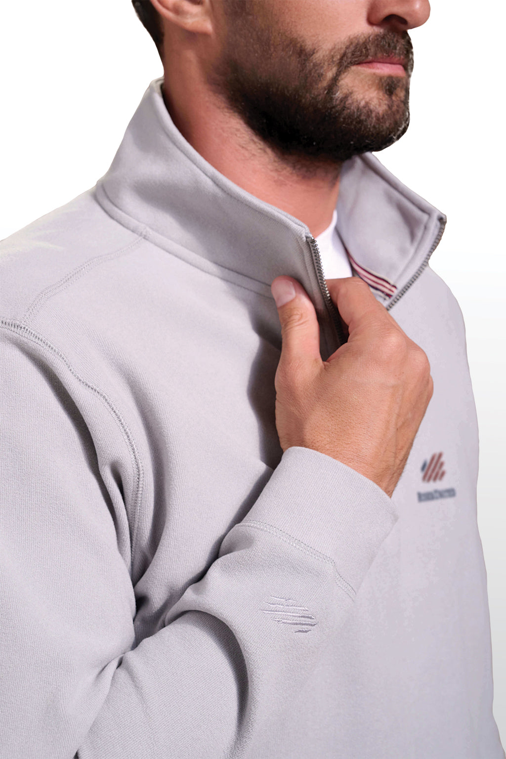 Men's Raider Quarter Zip - Branded
