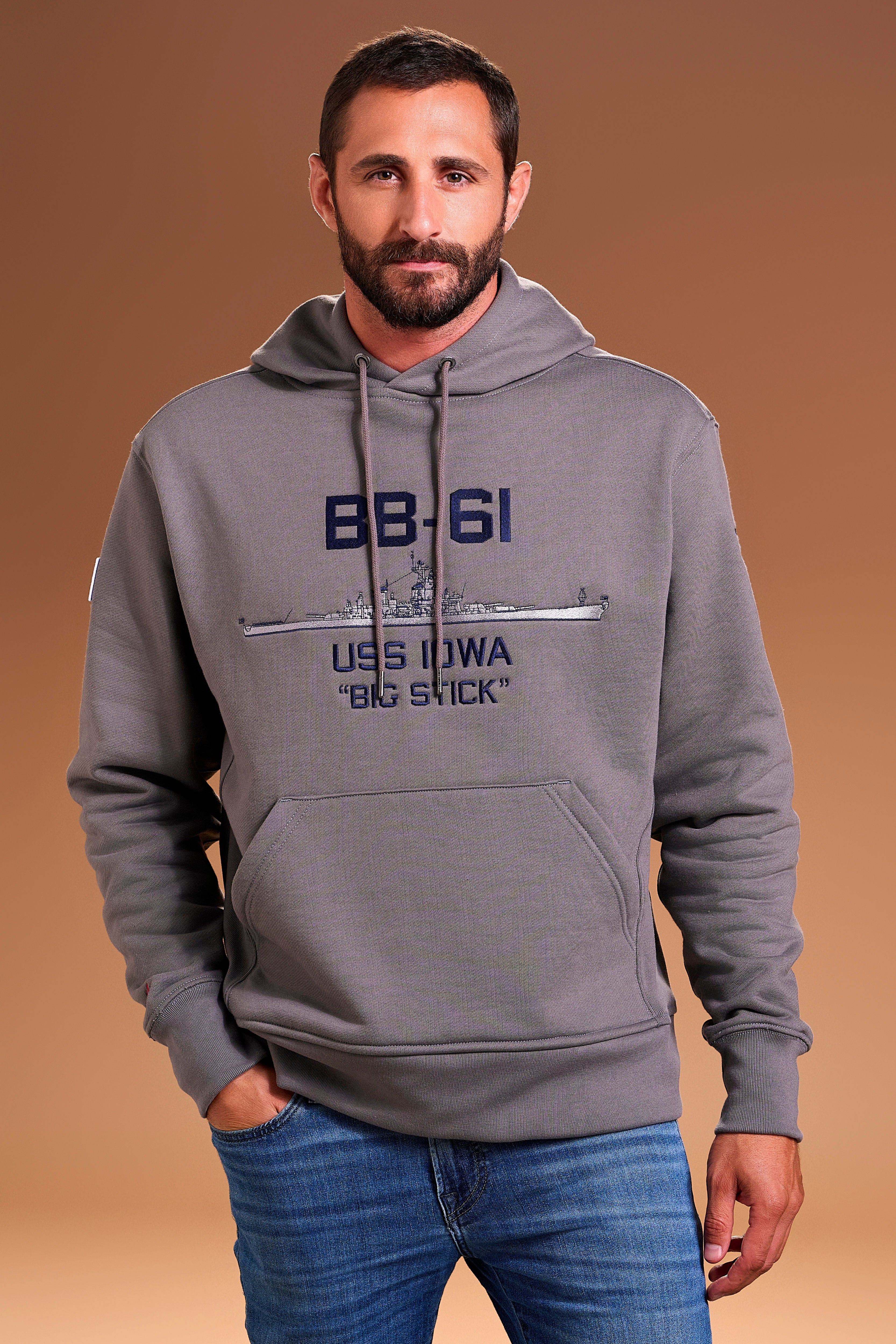 USS Iowa IOWA CLASS Hoodie