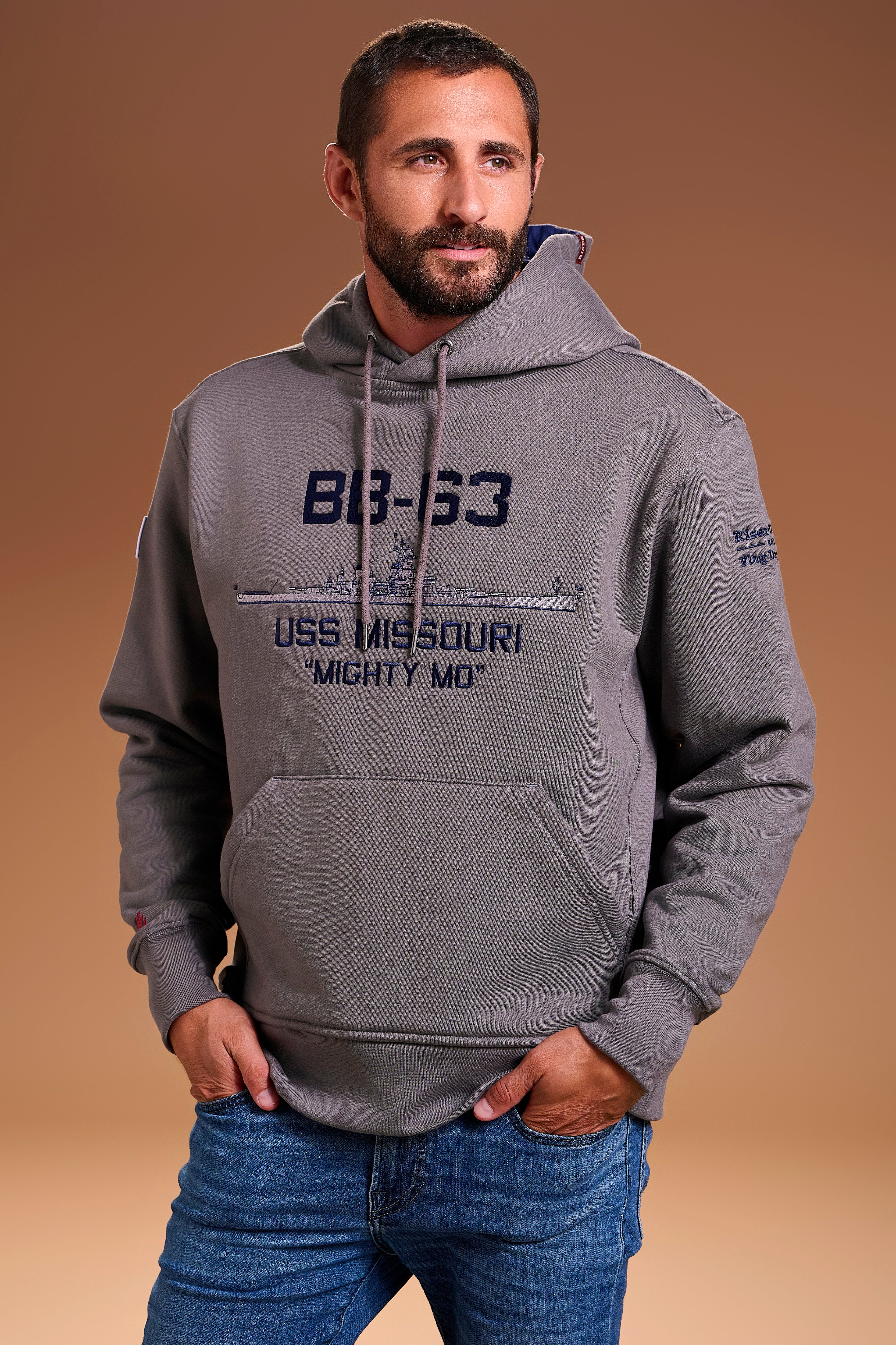 USS Missouri IOWA CLASS Hoodie