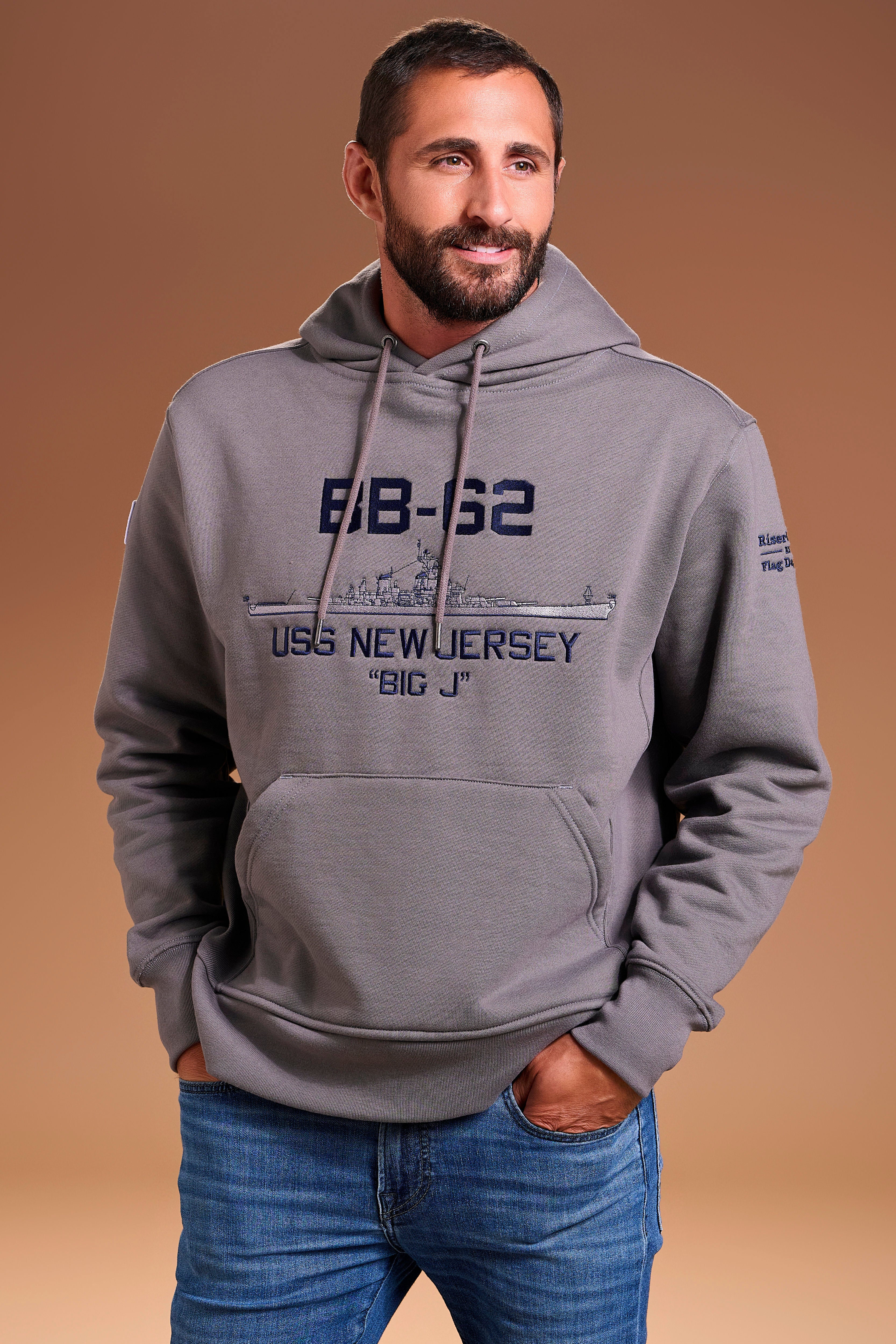 USS New Jersey IOWA CLASS Hoodie